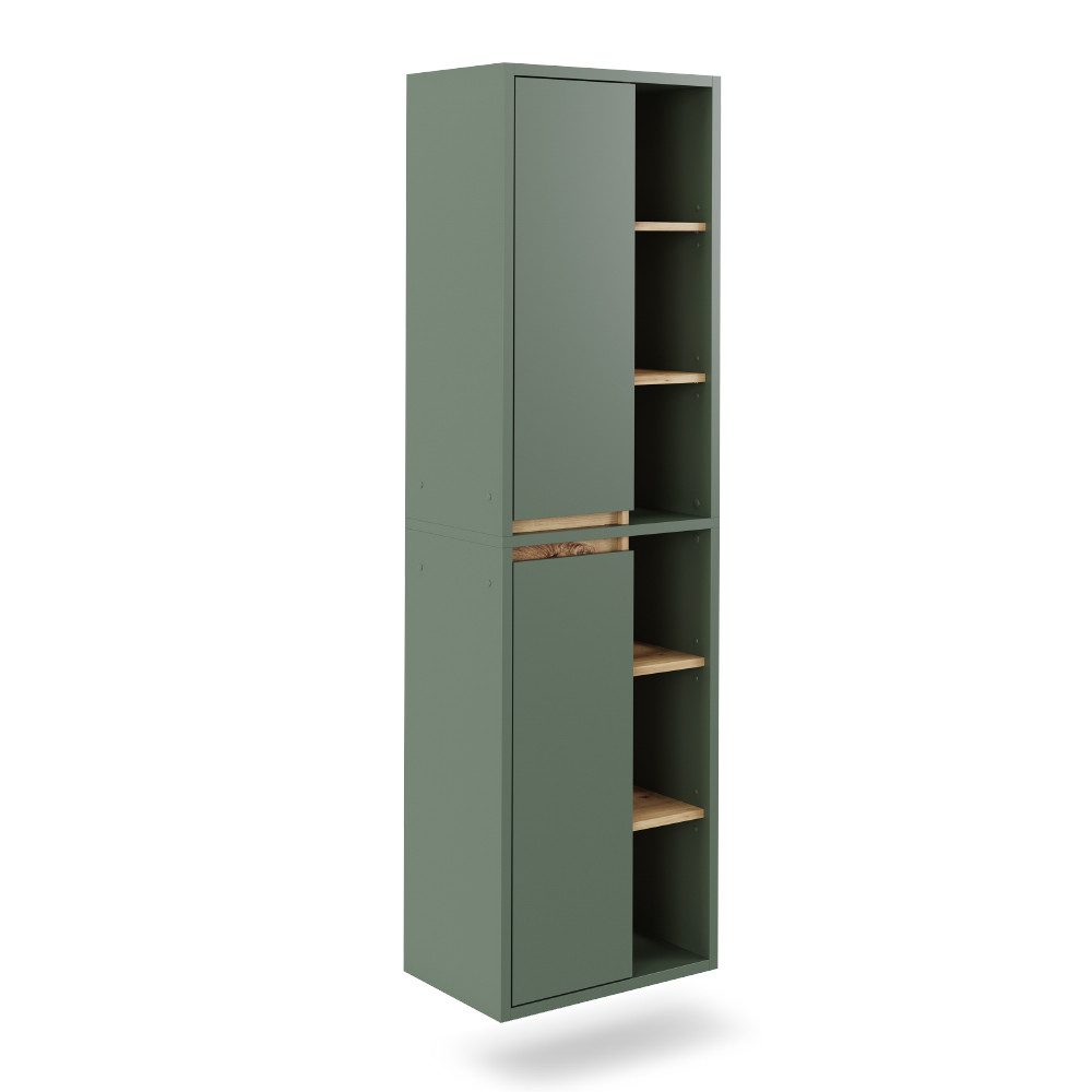 Vicco Hochschrank Viola, Grün/Anthrazit, 50 x günstig online kaufen