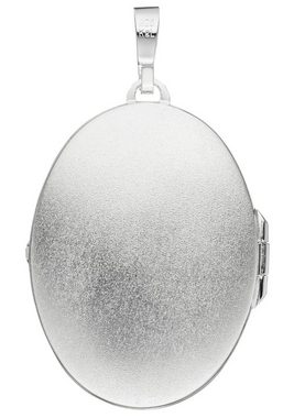 JOBO Medallionanhänger Anhänger Medaillon oval, 925 Silber