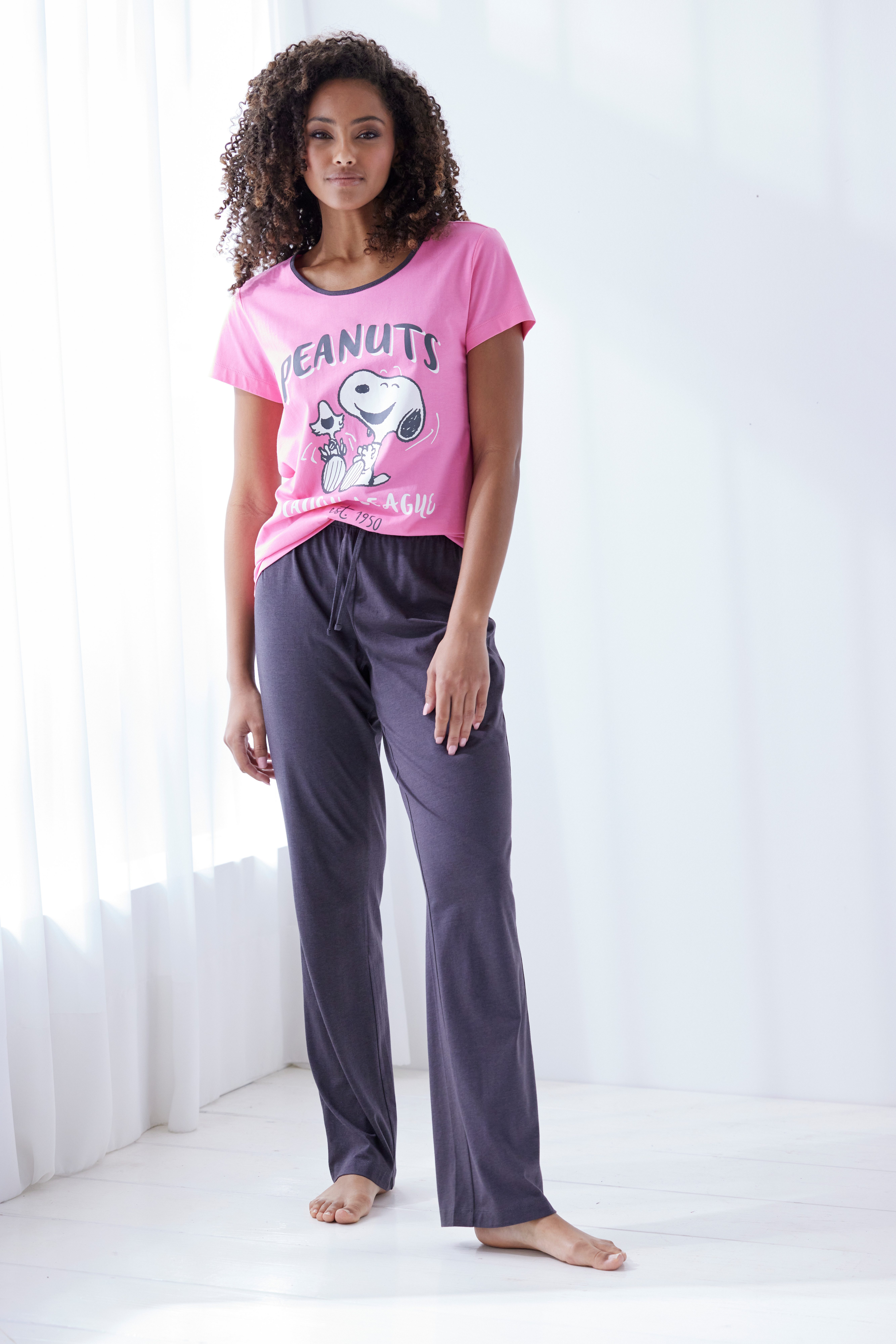 PEANUTS Pyjama (2 tlg) mit Snoopy günstig online kaufen