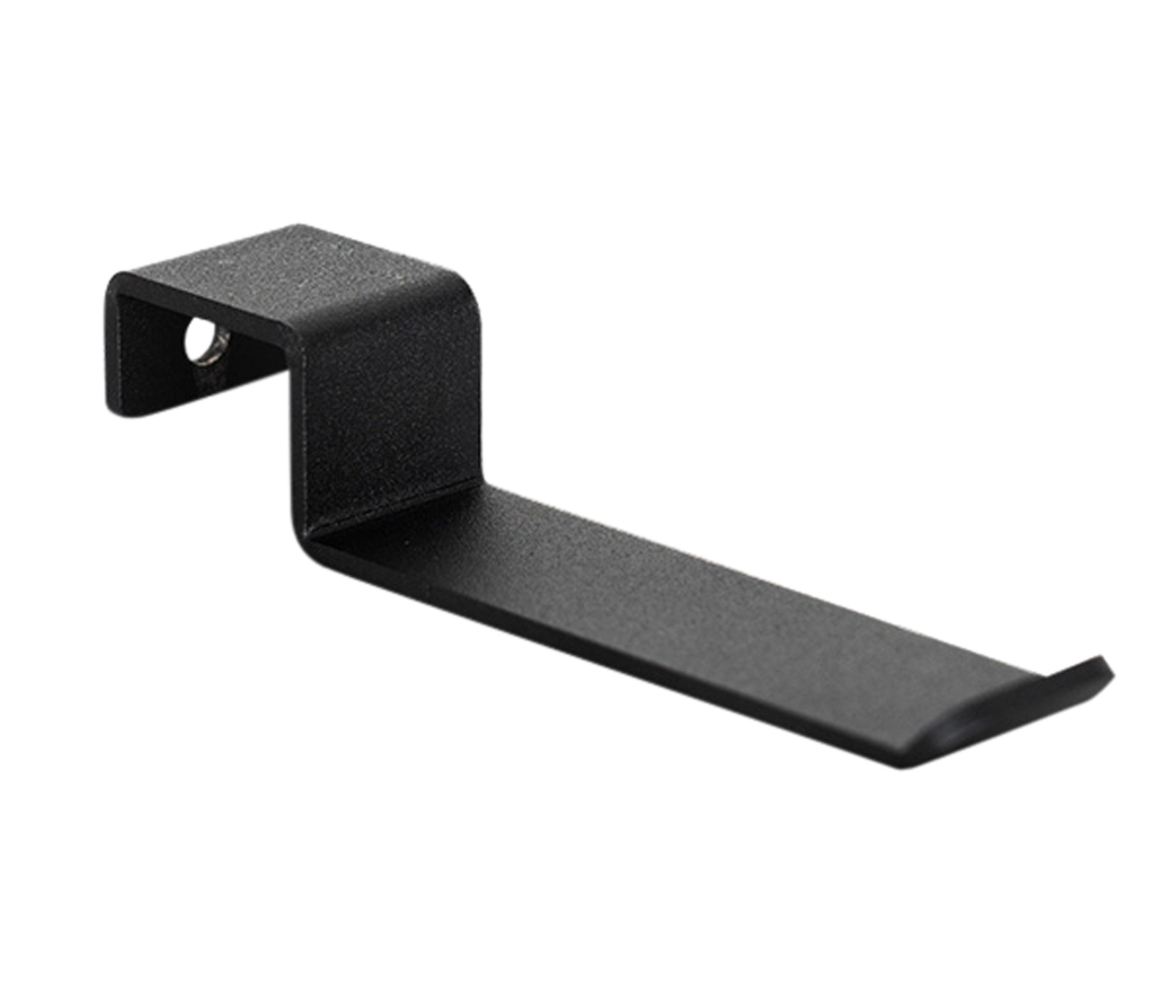 COZZE Outdoor-Küche Haken-Set 5-tlg., für die Outdoor-Küche, 12.1 x 2.5 x 2.5 cm, schwarz, hochwertige Haken für die Cozze® Rückwand