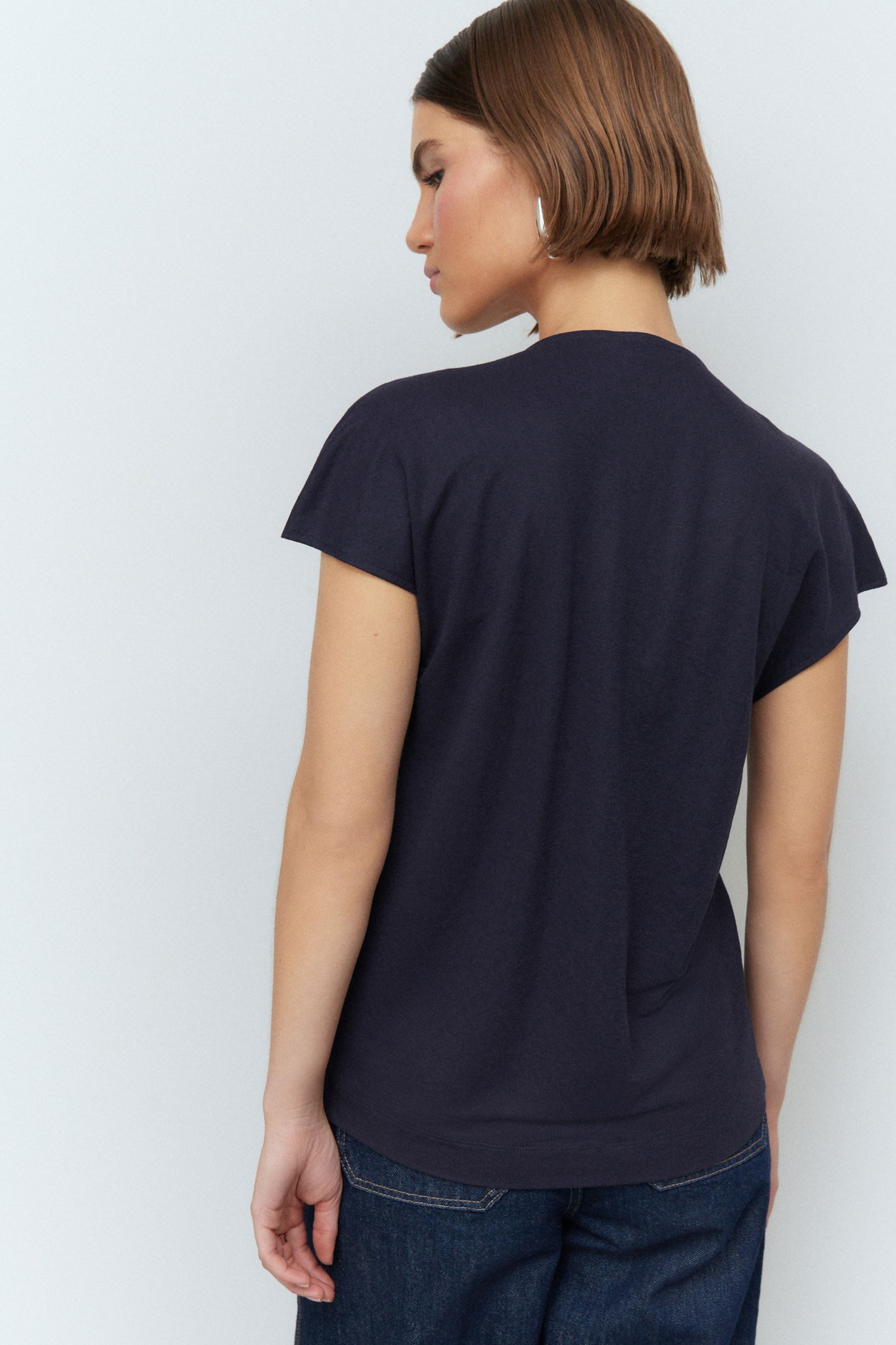 Next Blusentop Biesenoberteil mit V-Ausschnitt (1-tlg) günstig online kaufen