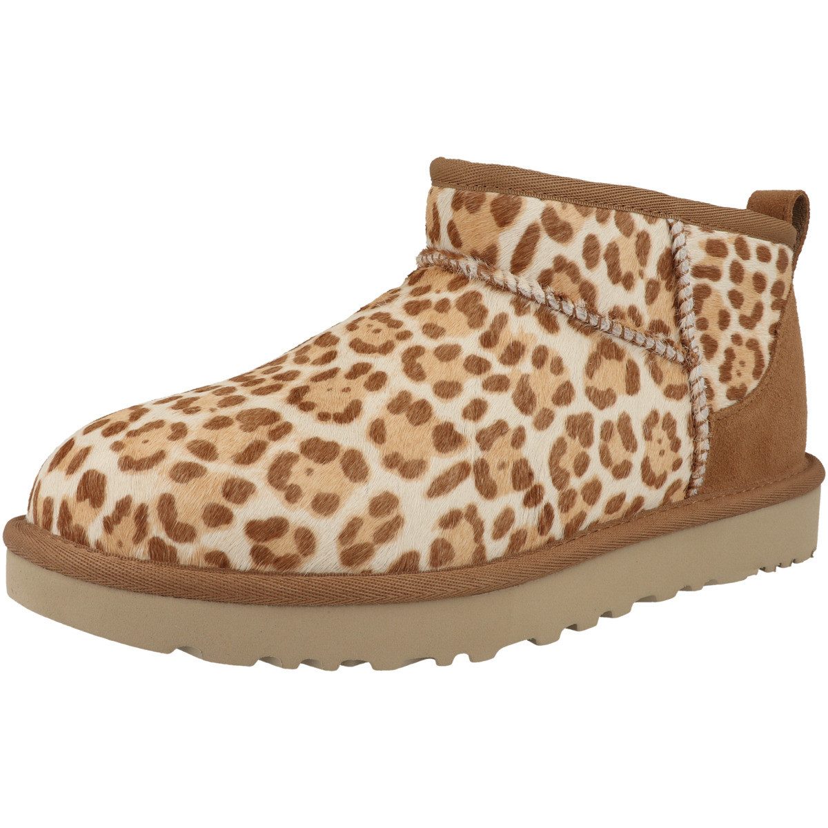 UGG Classic Ultra Mini Plains Damen Sneaker Turnschuhe, Sportschuhe, Freizeitschuhe, Halbschuhe, Schnürschuhe – Bild 4 von 5
