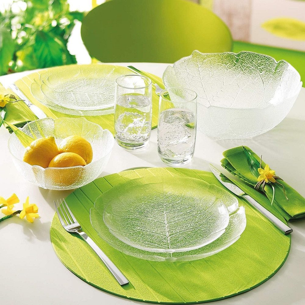 Luminarc Schale Luminarc Aspen Puddingteller 14,5 cm 6er Set, Glas, (Spar-Set)