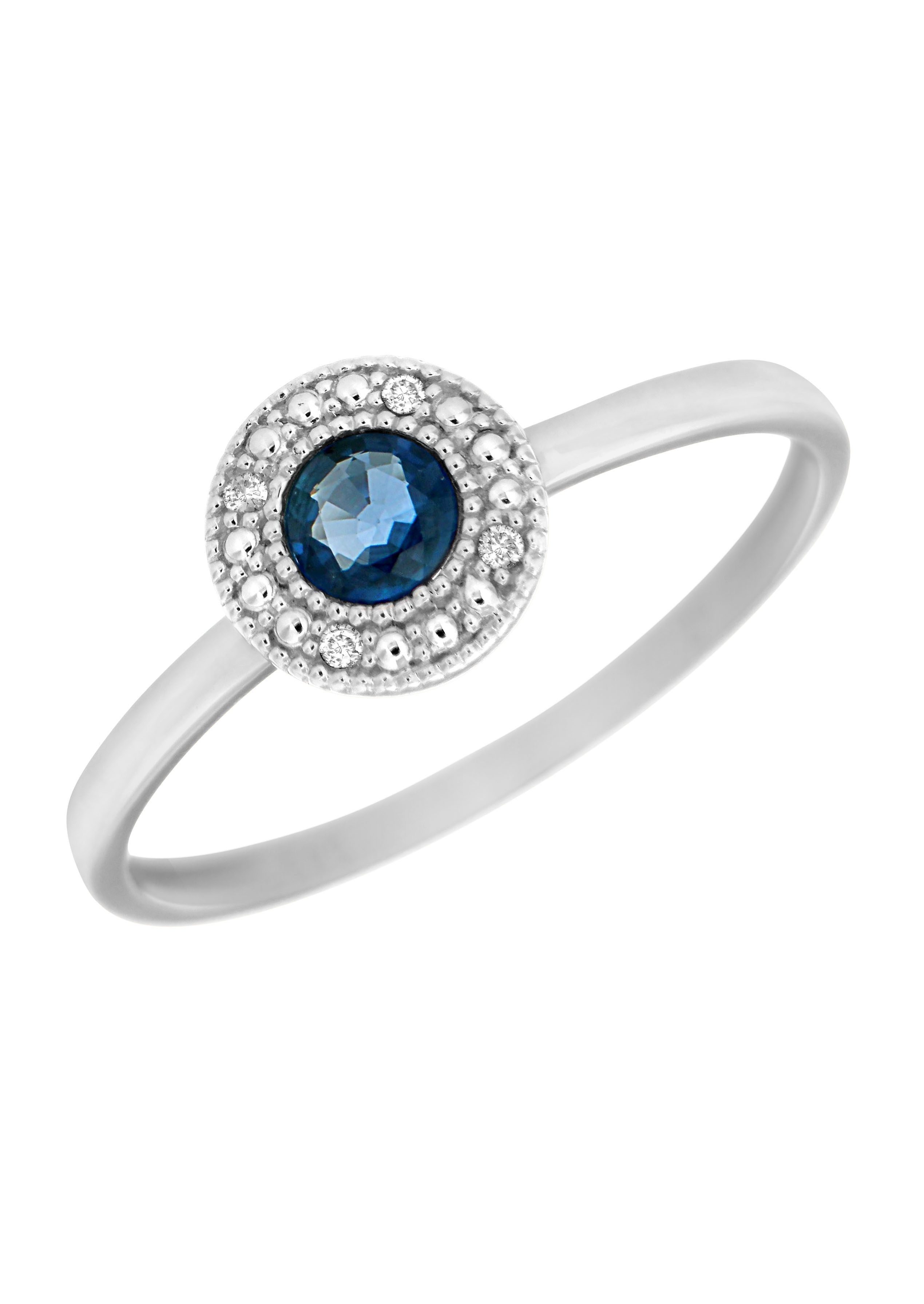 Fingerring Schmuck Geschenk Gold 333 Damenring Goldring Edelstein Farbstein