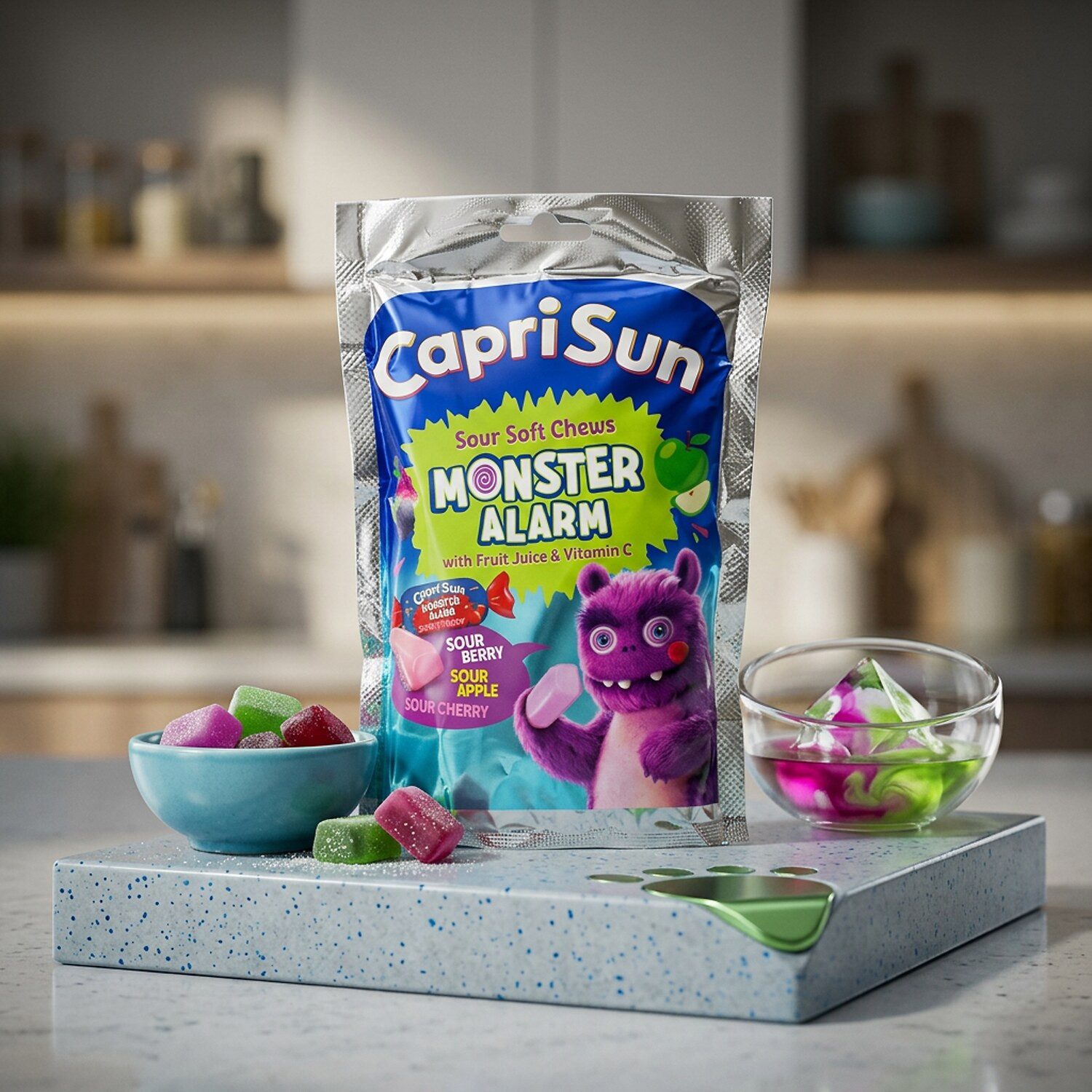 CAPRI-SUN Süßigkeit, 1 x 147 g, Soft Chews Monster Alarm