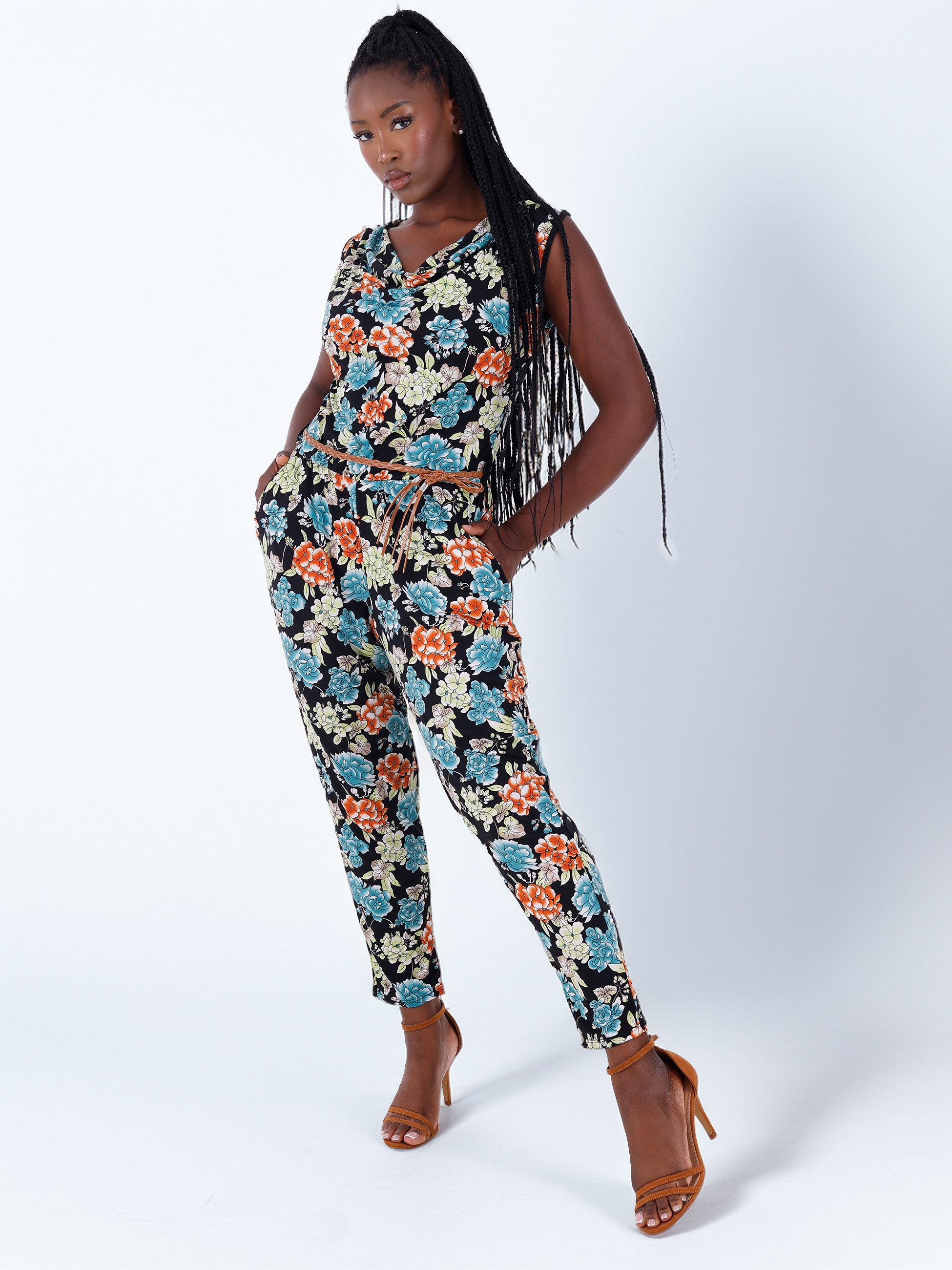 YC Fashion & Style Jumpsuit gemusterter günstig online kaufen