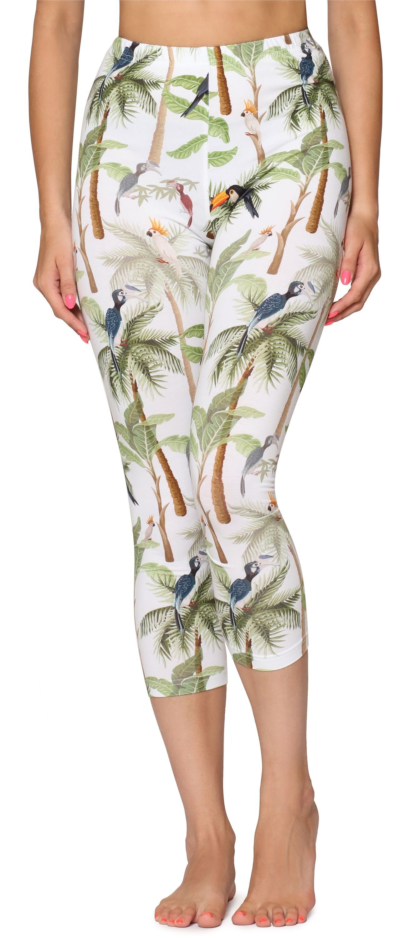 Merry Style Leggings Damen 3/4 Capri günstig online kaufen
