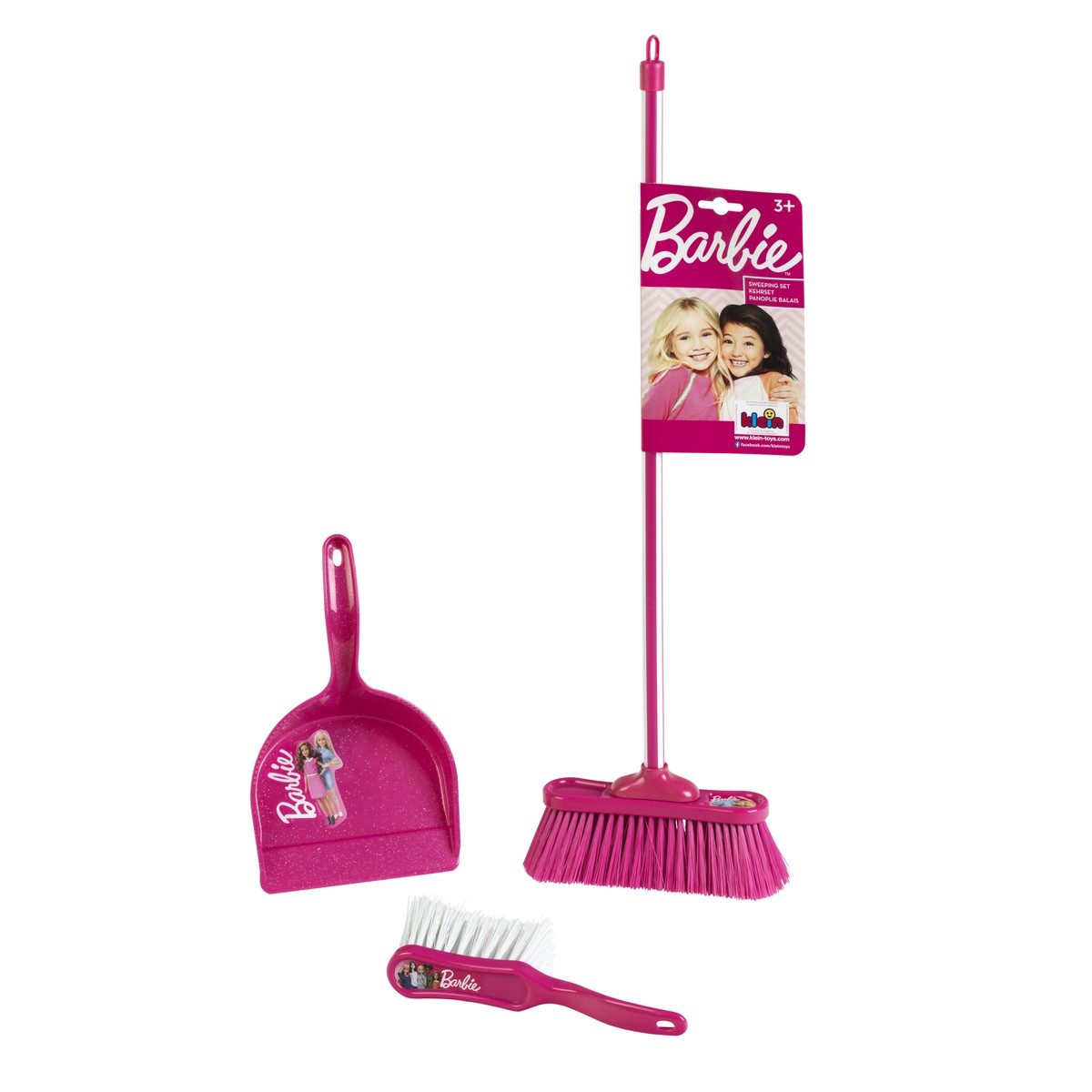 Theo Klein Spiel Barbie Kehrset 3-teilig pink
