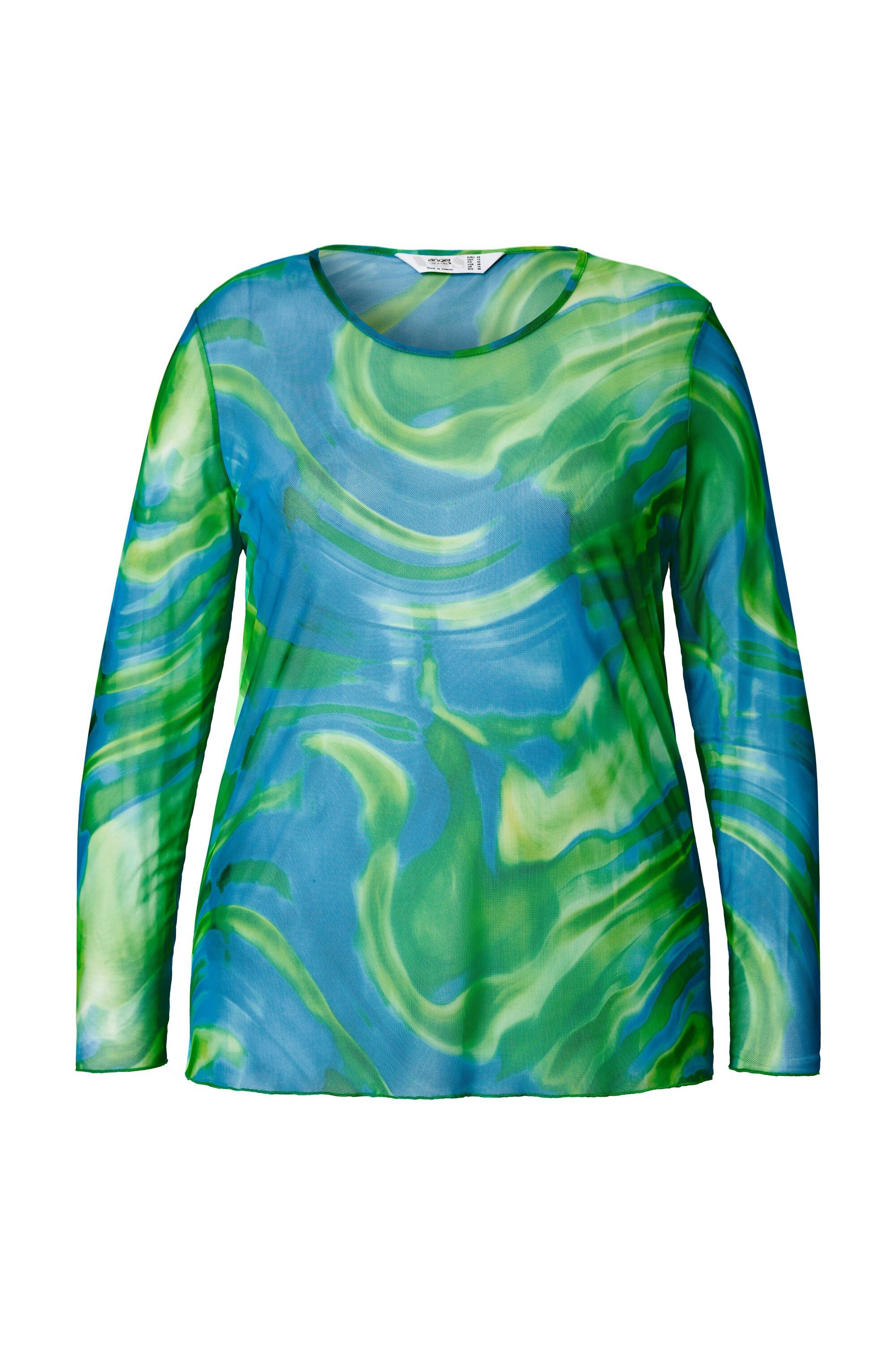 Angel of Style T-Shirt Mesh-Shirt Slim günstig online kaufen