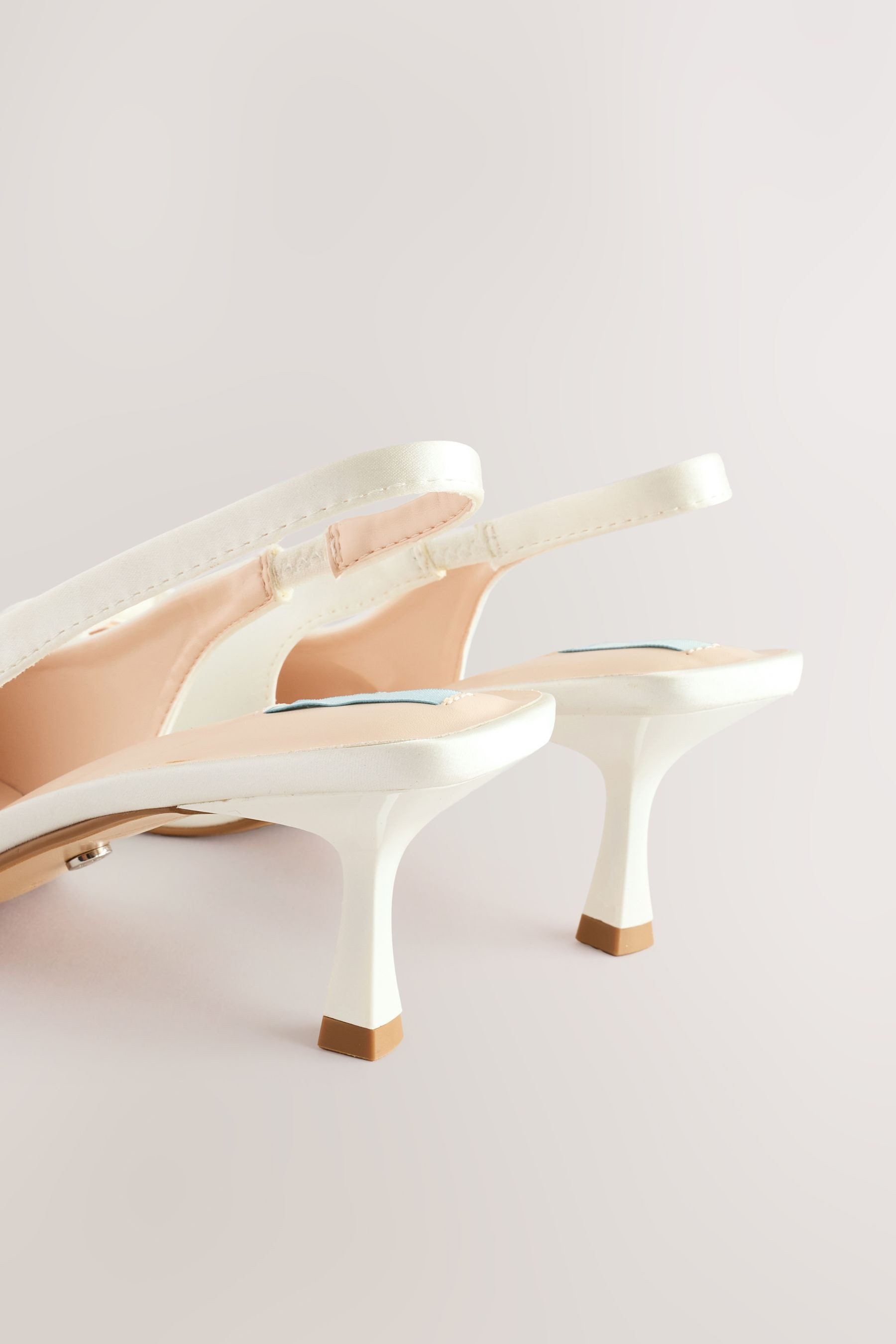 Next Forever Comfort® Spitze Brautschuhe mit Schleife Sandalette (1-tlg)
