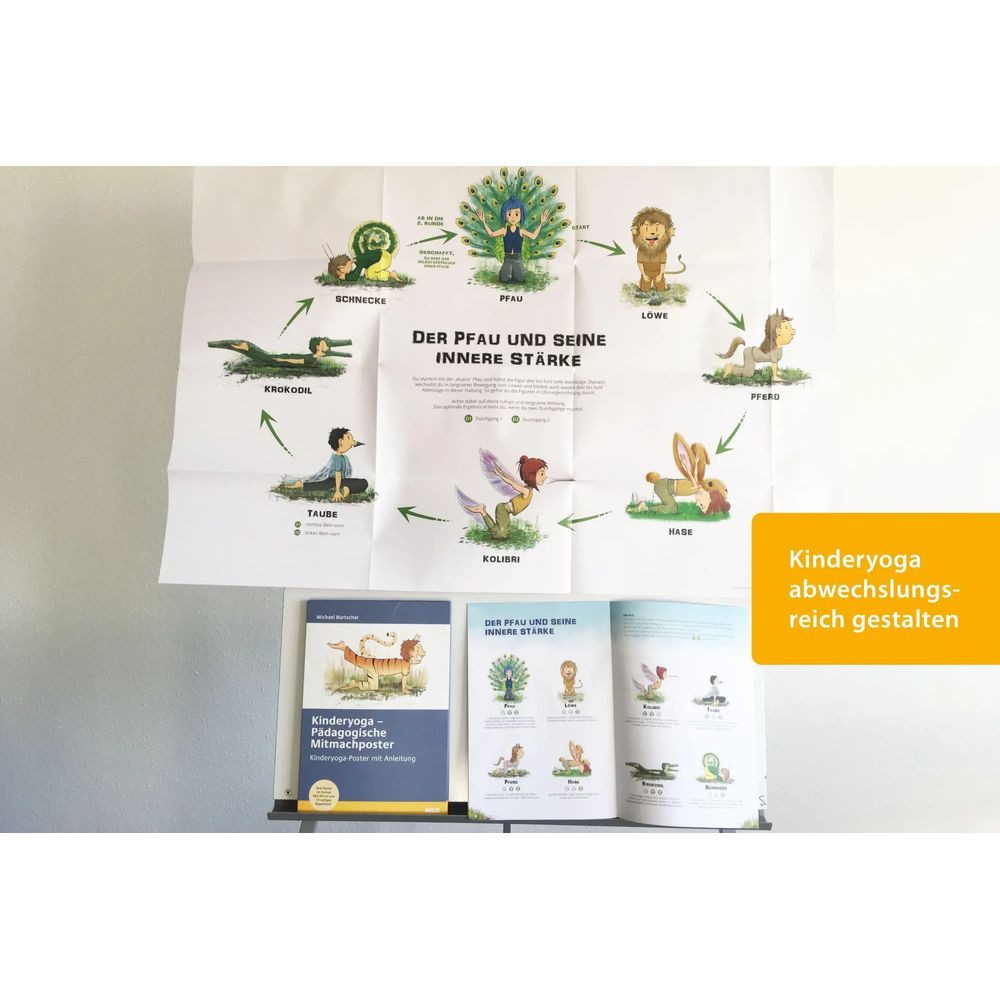 Beltz Verlag Poster Kinderyoga - Pädagogische Mitmachposter