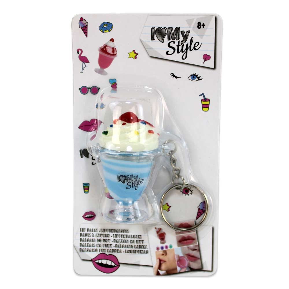 PMS Schlüsselanhänger 4 Stück Schlüsselanhänger Lippenbalsam "Sundae" – Bild 3 von 5