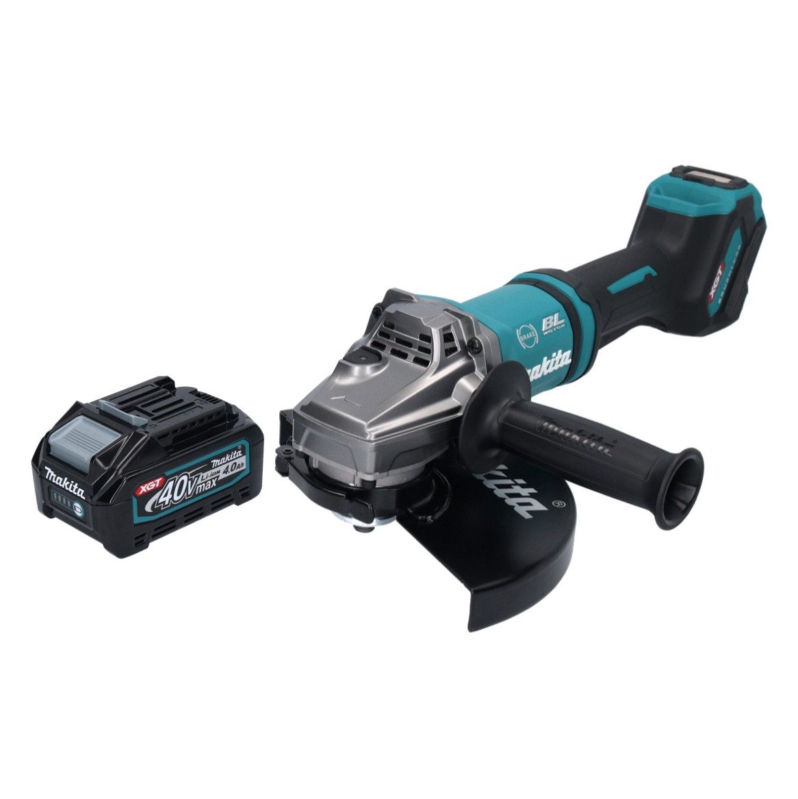 Makita Akku-Winkelschleifer GA 038 GM1 Akku Winkelschleifer 40 V max. 230 mm Brushless XGT + 1x