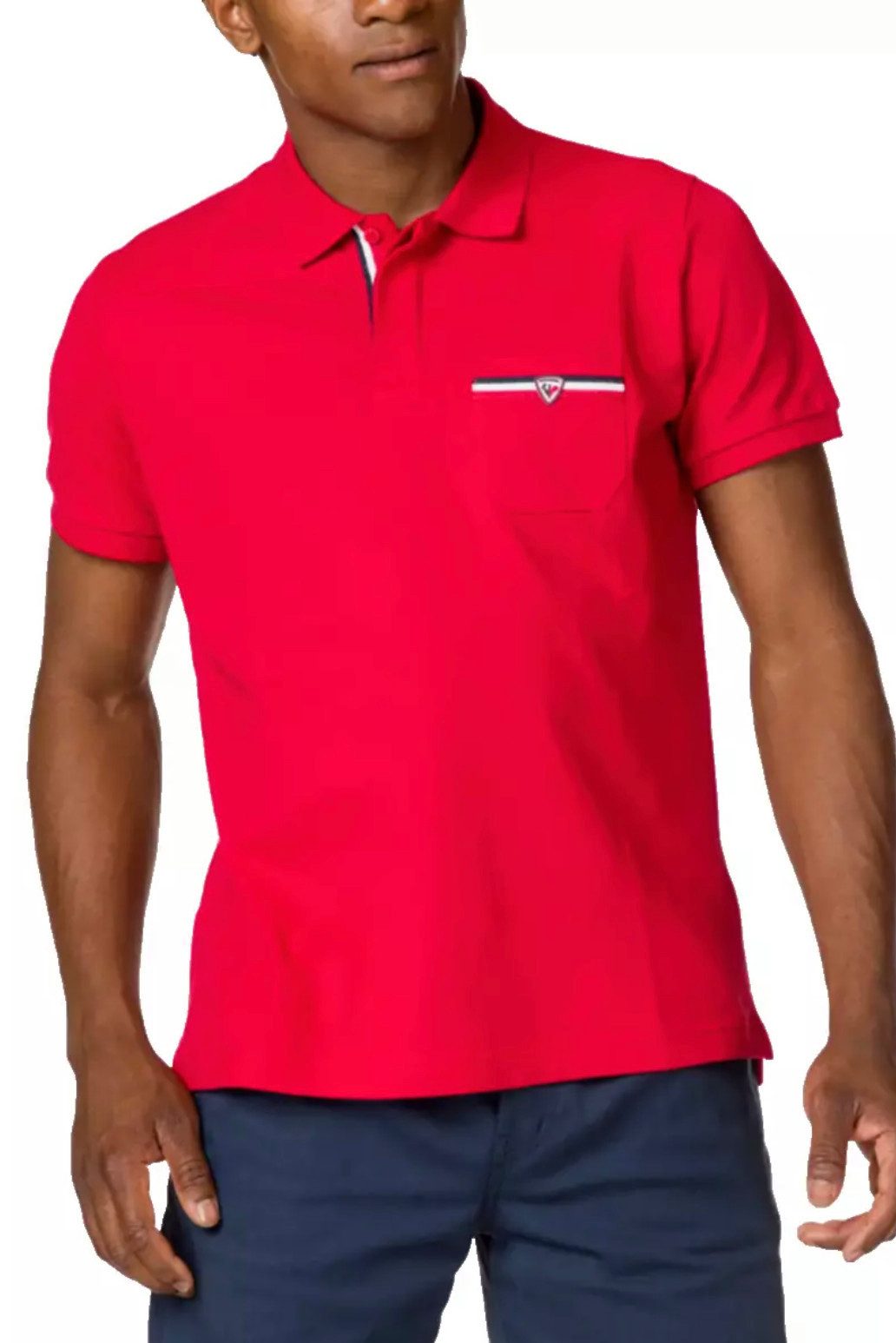 Rossignol Poloshirt Herren Heritage St. Moritz Alpine Polohemd Brusttasche günstig online kaufen