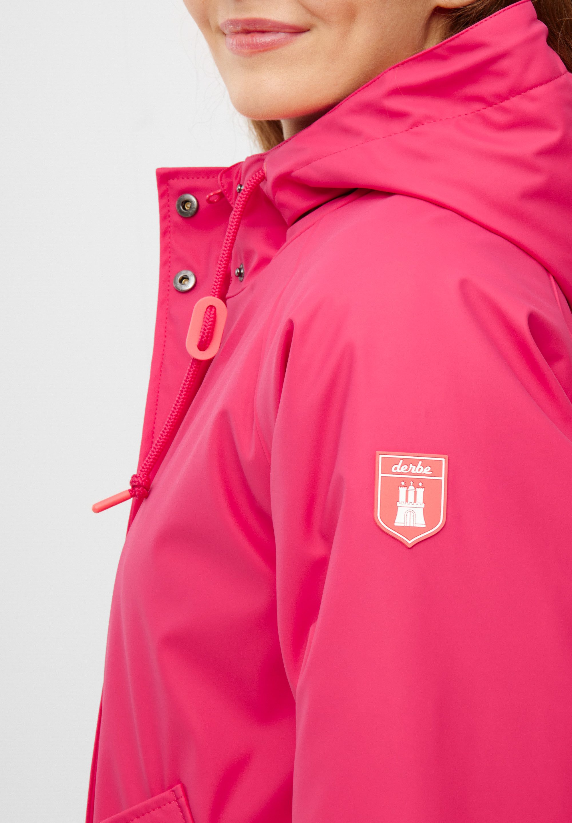 Derbe Regenmantel Tidaholm Wasserabweisend, winddicht, Teddylining