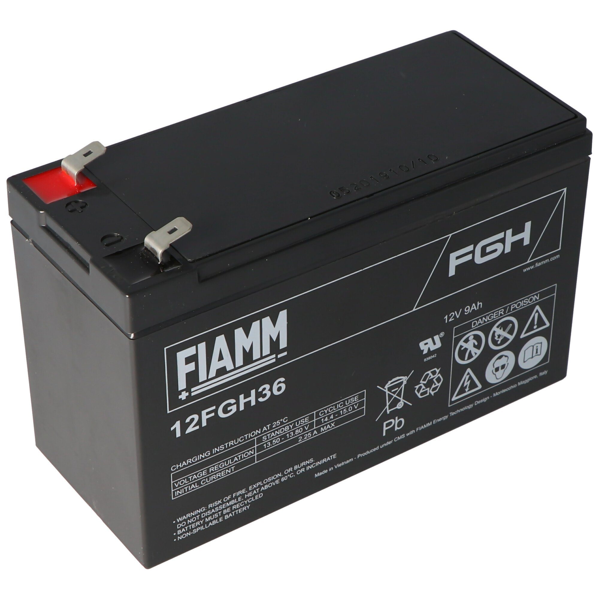 Fiamm Fiamm 12FGH36 Akku PB Blei Akku Akku 9000 mAh (12,0 V)