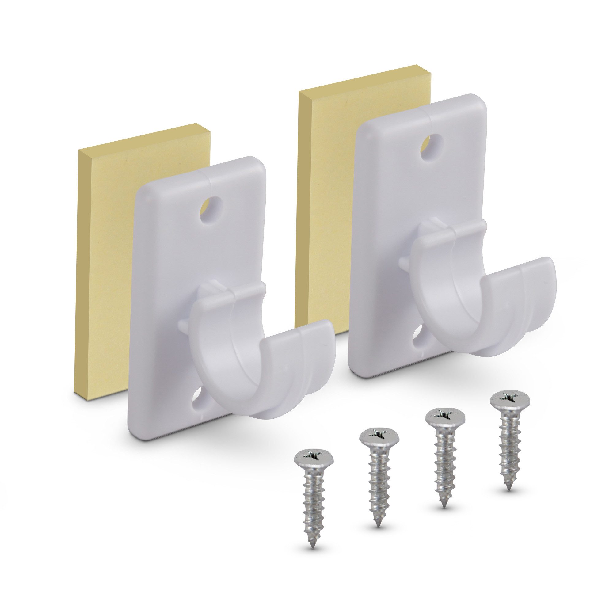 Bestlivings Gardinenstangenhalterungen Ersatzhalter, Cafehausstangen bis Ø1 günstig online kaufen