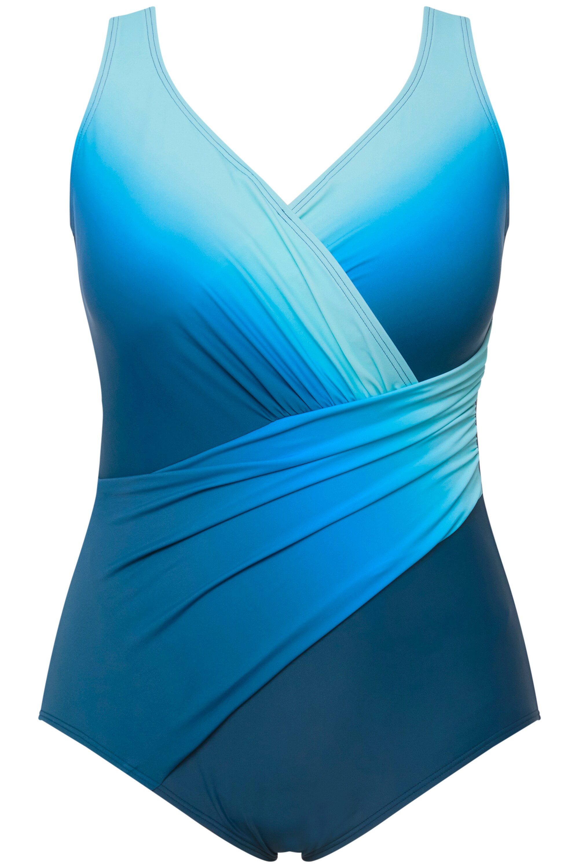 Ulla Popken Badeanzug Badeanzug Farbverlauf Softcups günstig online kaufen
