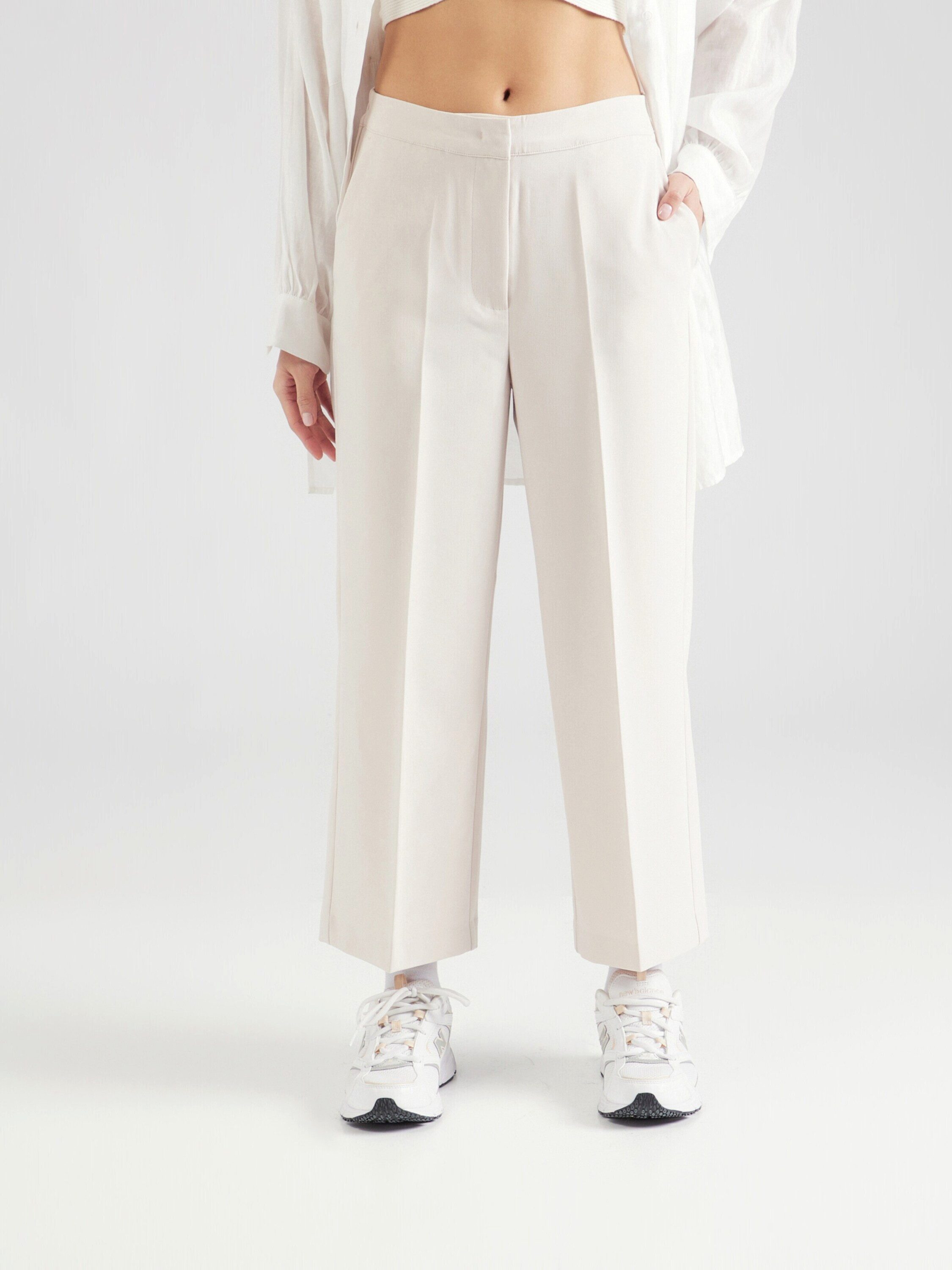 nümph Bügelfaltenhose RONJA (1-tlg) Drapiert/gerafft