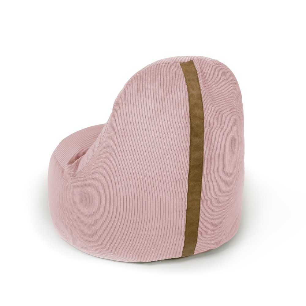 pushbag rosè Sitzsack S Kinder, waschbar Corduroy, für kids Chair