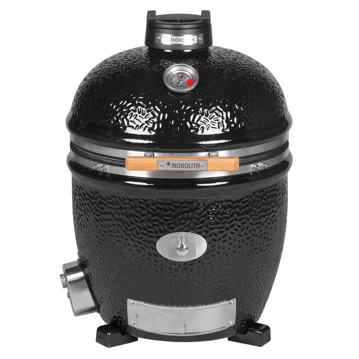 MONOLITH Keramikgrill MONOLITH CLASSIC BBQ GURU Keramikgrill PRO-Serie 2.0 Schwarz