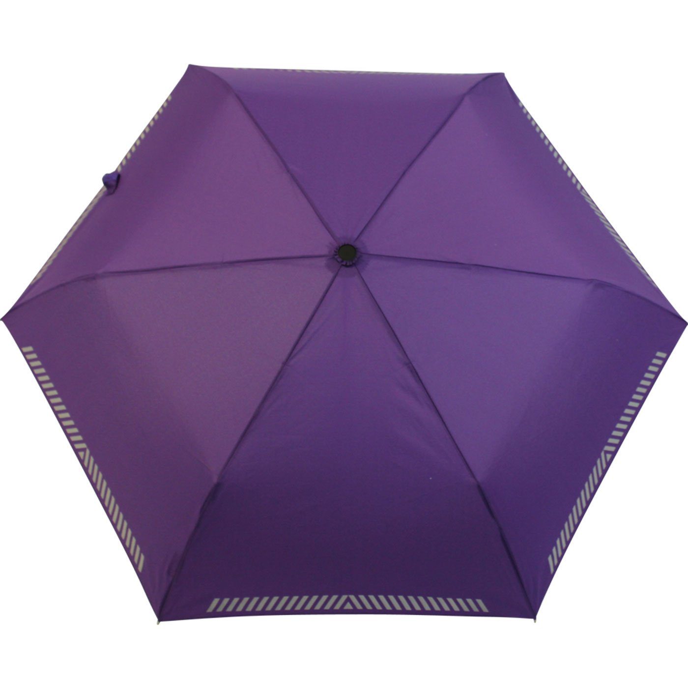 extra Taschenregenschirm berry leicht, Kinderschirm reflektierend Mini iX-brella Safety Reflex