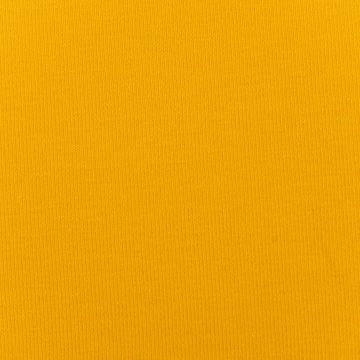 SCHÖNER LEBEN. Stoff Baumwolljersey Organic Bio Jersey einfarbig dunkel gelb 1,5m Breite, allergikergeeignet