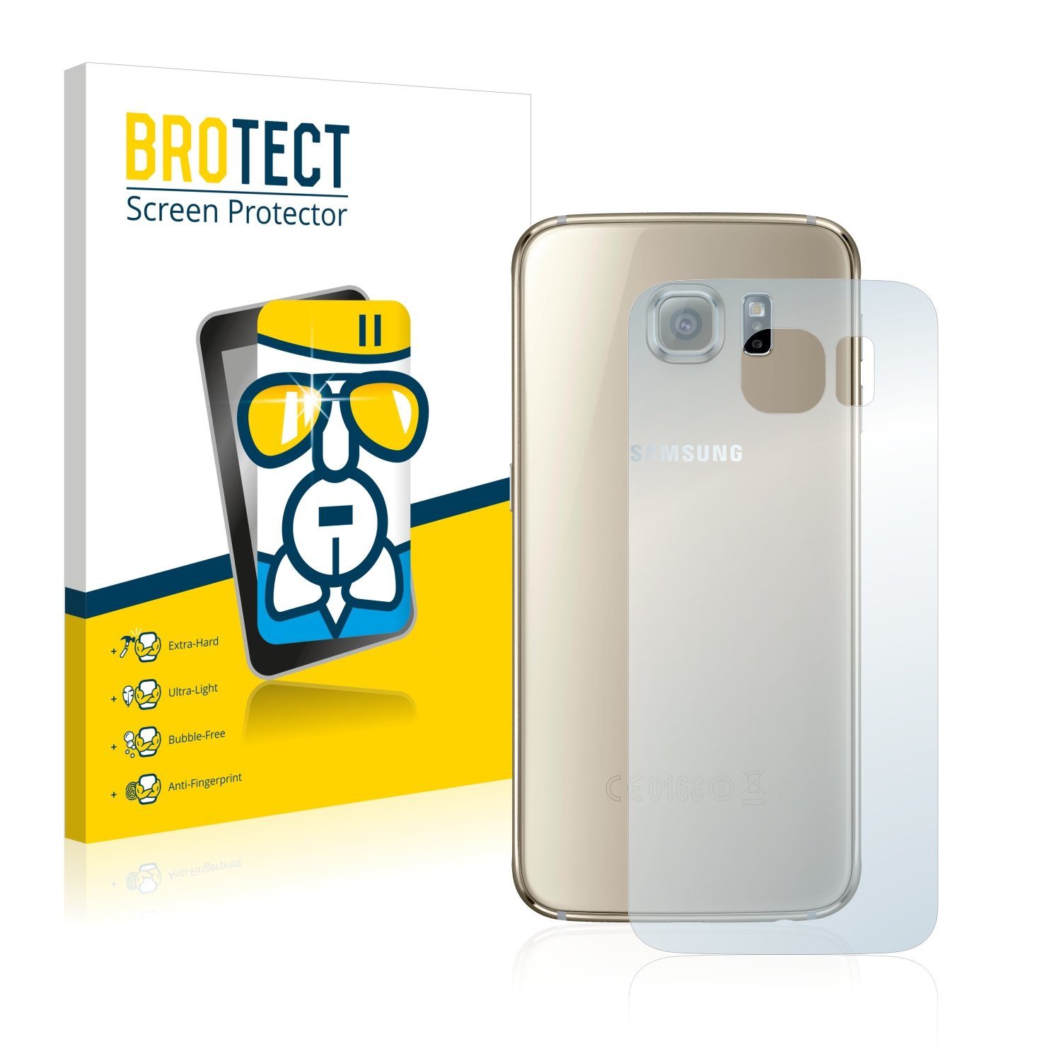 BROTECT Schutzfolie »Panzerglasfolie für Samsung Galaxy S6