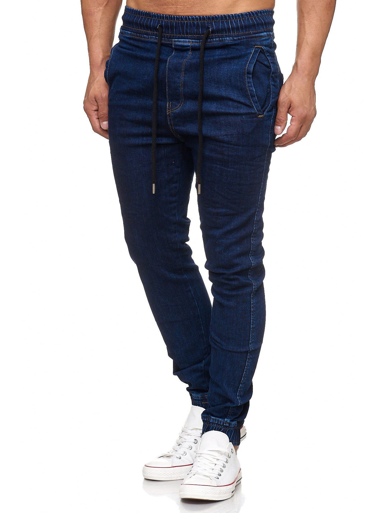 Tazzio Straight-Jeans 17504 Sweat Hose im Jogger-Stil
