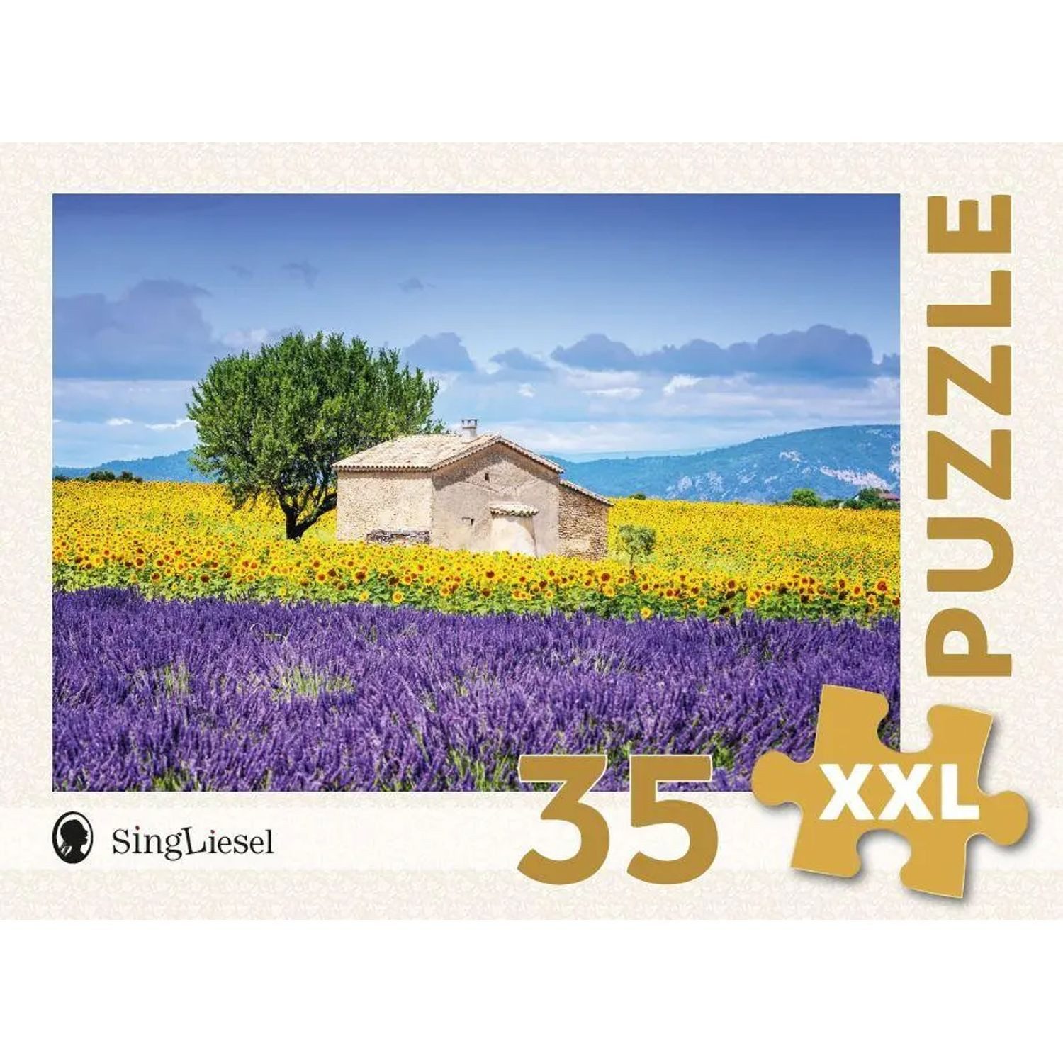 Puzzle Demenz-Puzzle: Provence. Das Demenz-Puzzle-Spiel mit 35..., Puzzleteile