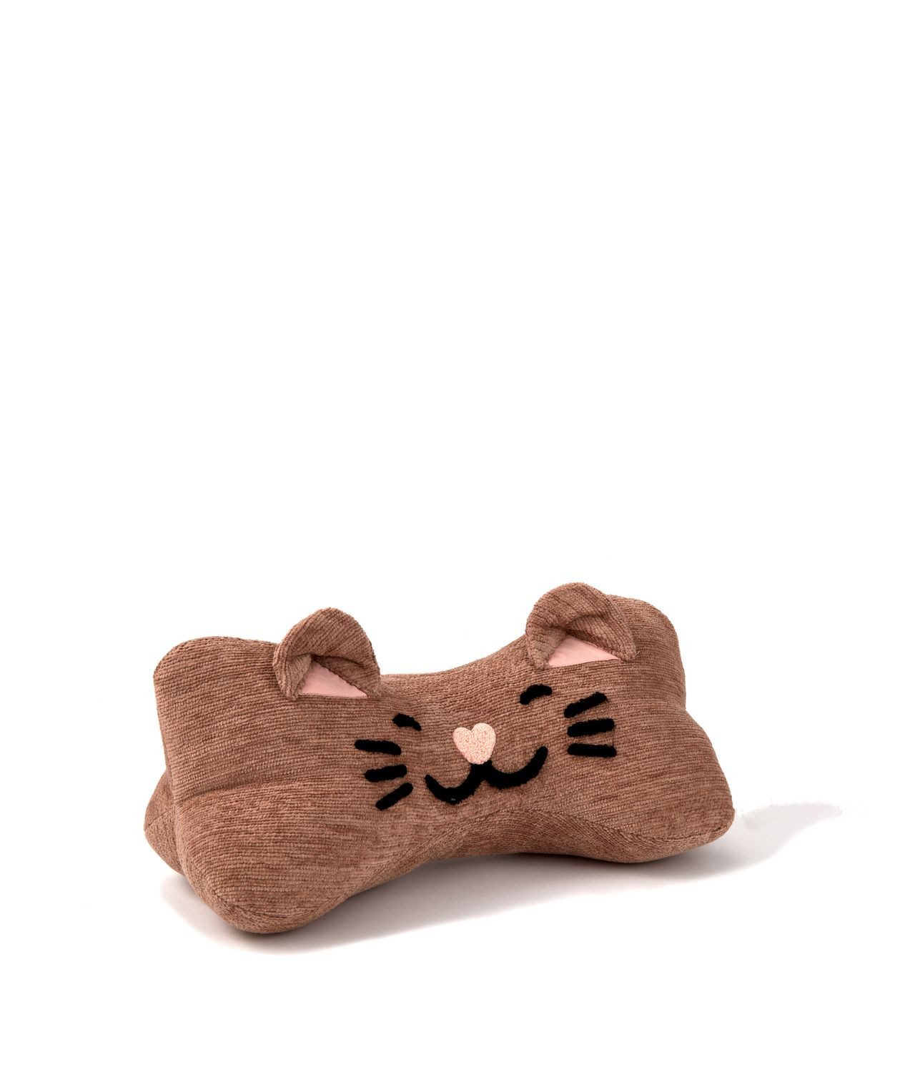 Dekokissen Leseknochen Katze Flappohr