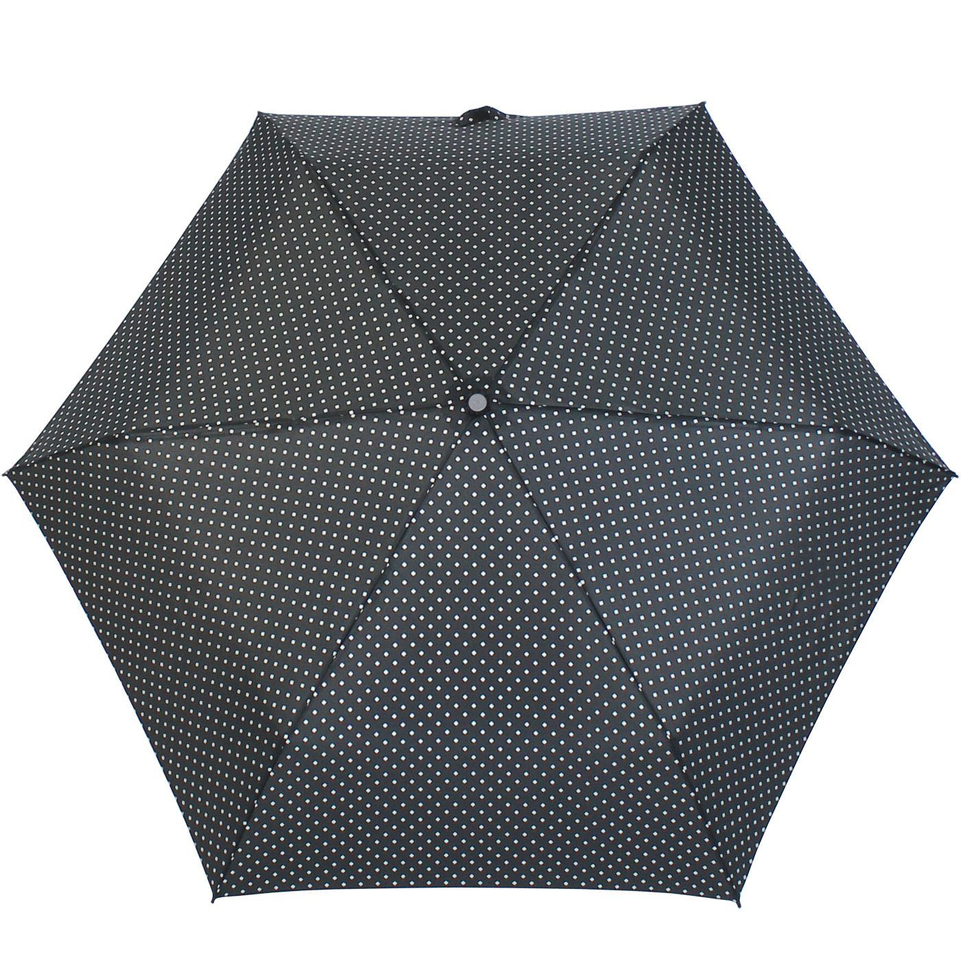 iX-brella Taschenregenschirm Schirm Mini Automatik UV-sensitiv Griff gepunktet UV-sensitiv