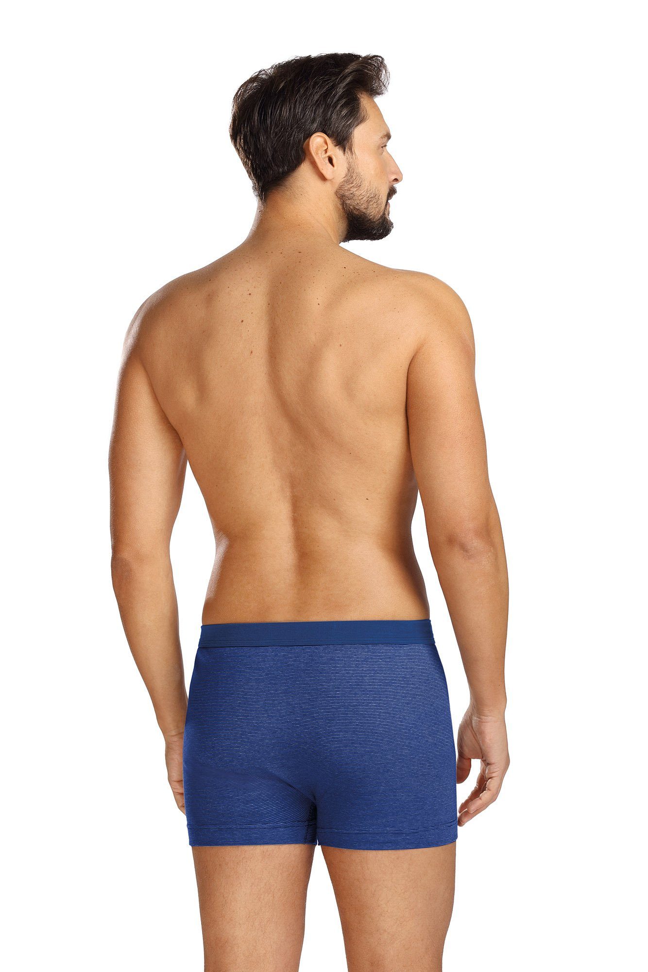 Comte Boxershorts (Set, 3-St., 3er-Pack) Herren Unterhosen Shorts 3er-Pack Pants mit Eingriff Feinripp