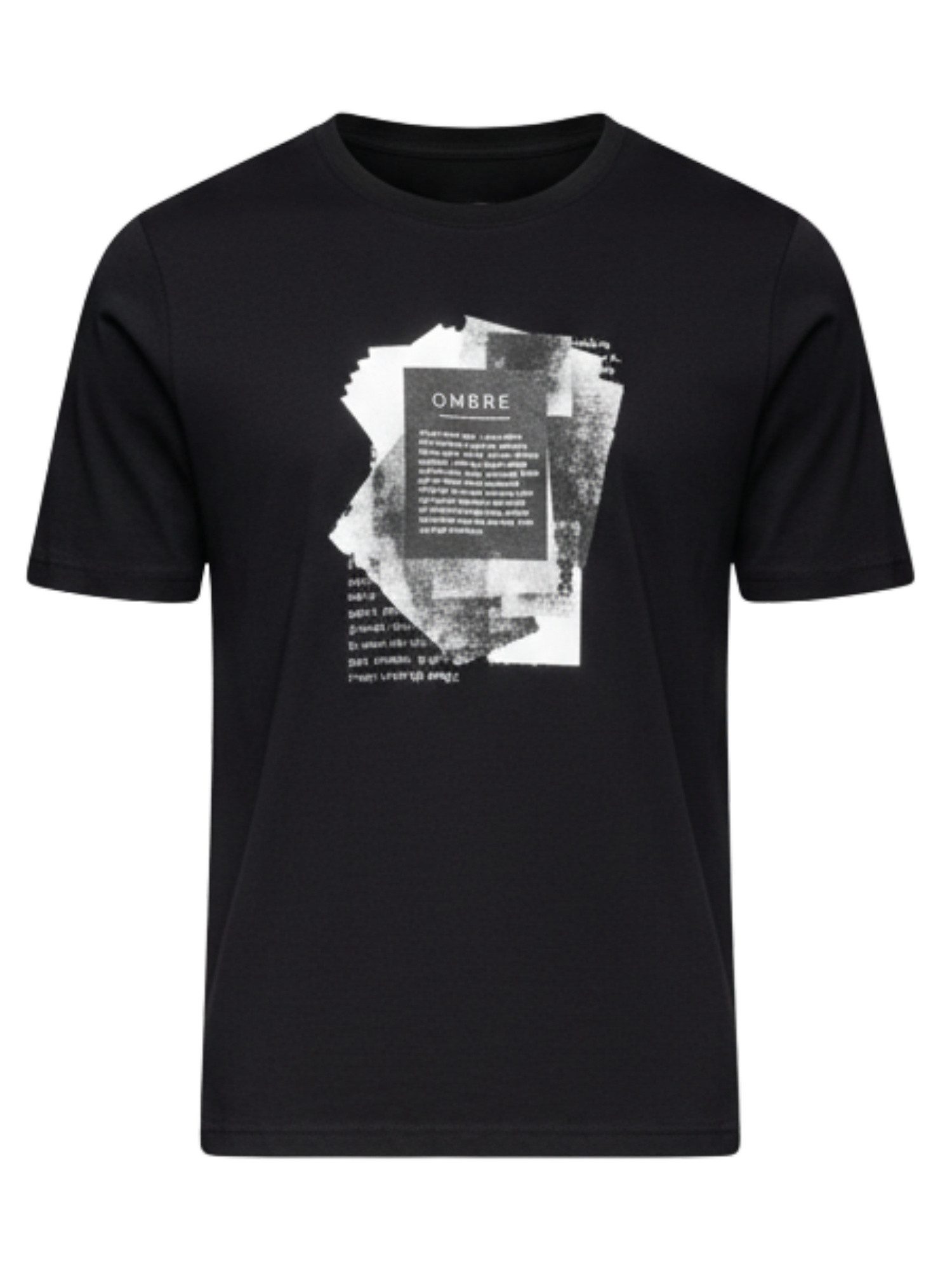 OMBRE Print-Shirt Herren-T-Shirt aus der Ombre-Linie