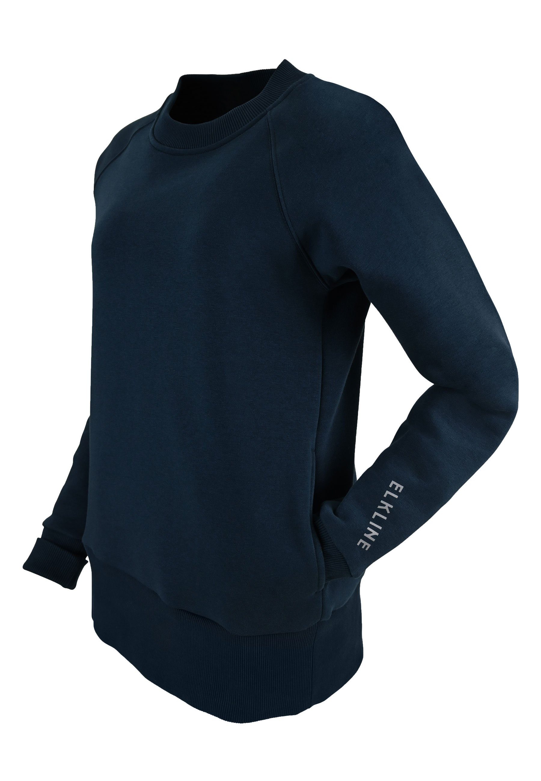 Elkline Sweatshirt fahrradtauglich - blueshadow Balance Sweatshirt