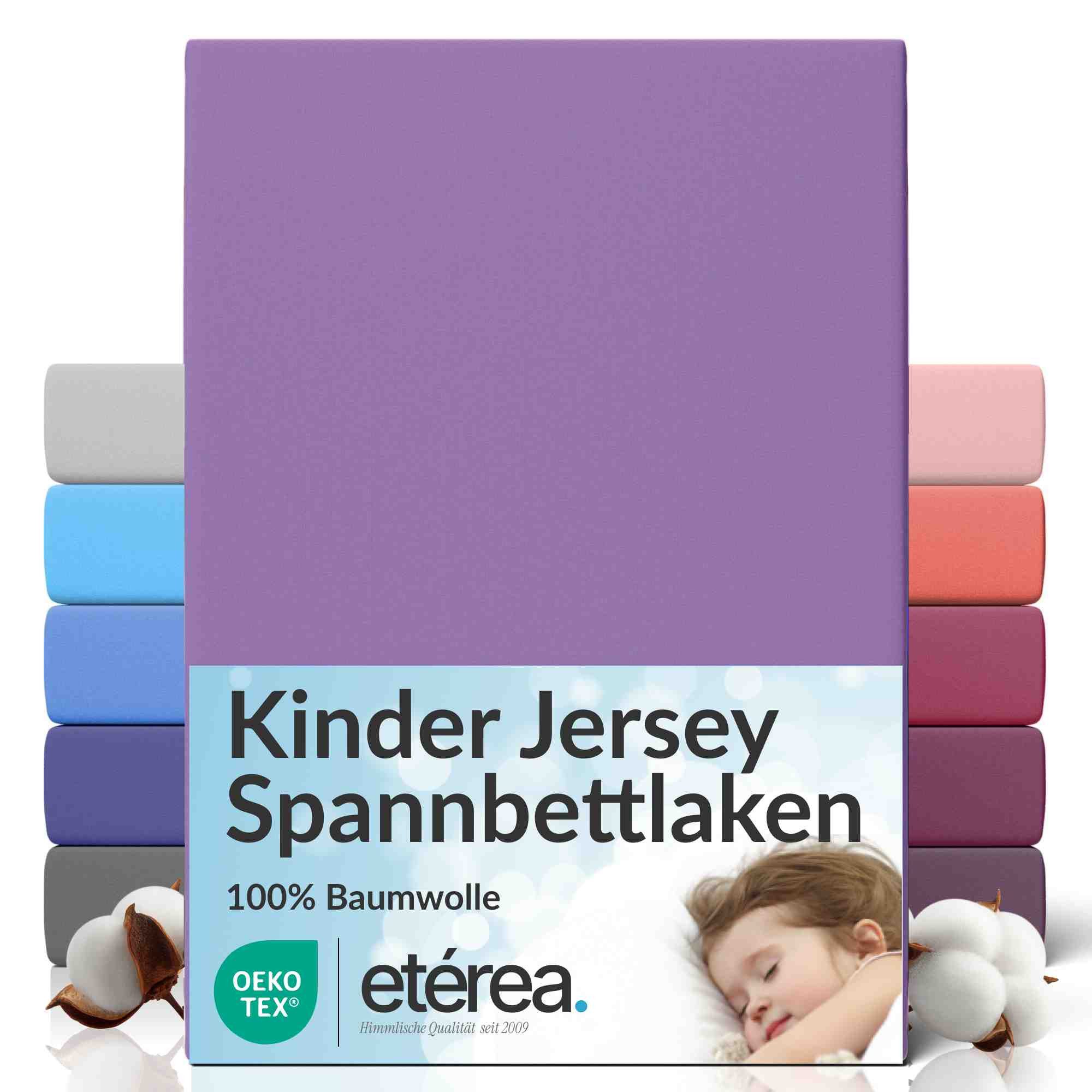 etérea Himmlische Qualität Spannbettlaken etérea Comfort Jersey Spannbettlaken, Jersey, Gummizug: rundum, (1 Stück)