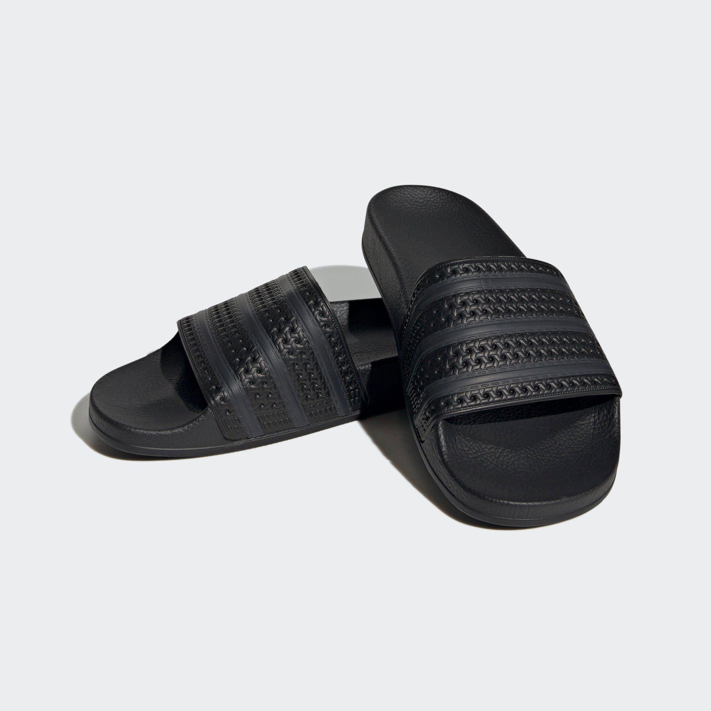 adidas Originals ADILETTE Badesandale Core Black / Core Black / Carbon | Badelatschen