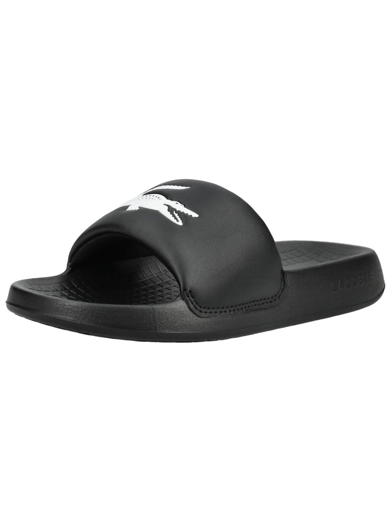 Lacoste Pantoletten SERVE SLIDE Lederimitat . Pantolette