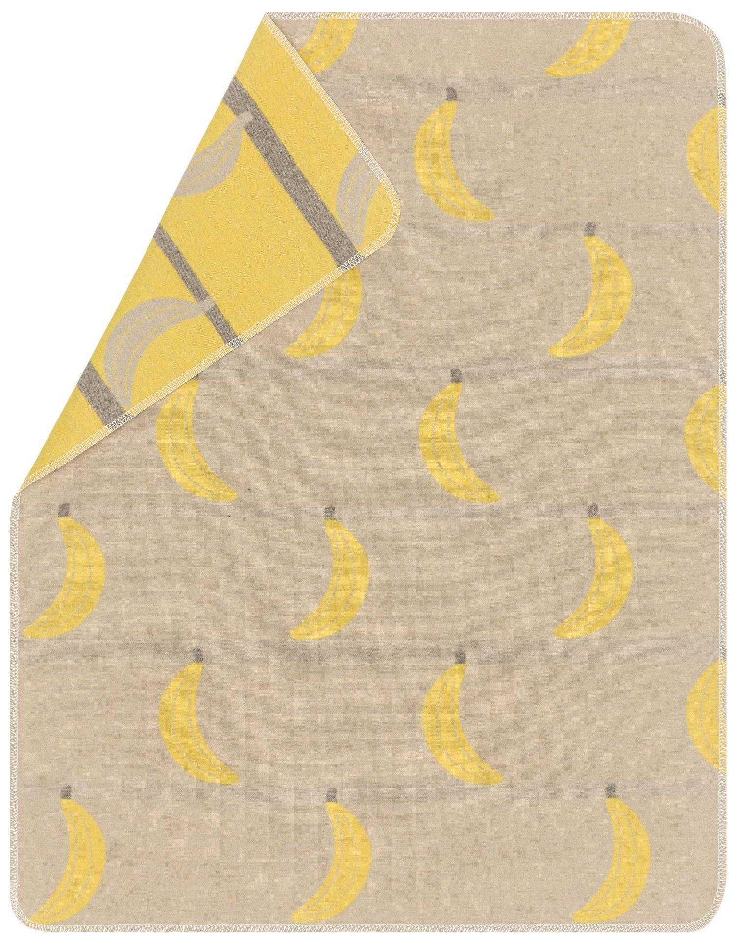 Babydecke Juwel 'Banana Breeze' 70 x 90 cm, DAVID FUSSENEGGER