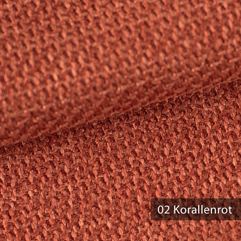 novely® Stoff OTTO - Grob Gewebter Polsterstoff - UV-Beständiger Möbelstoff, Flechtstruktur, Melange, Robust, Pflegeleicht, Meterware, 1lfm