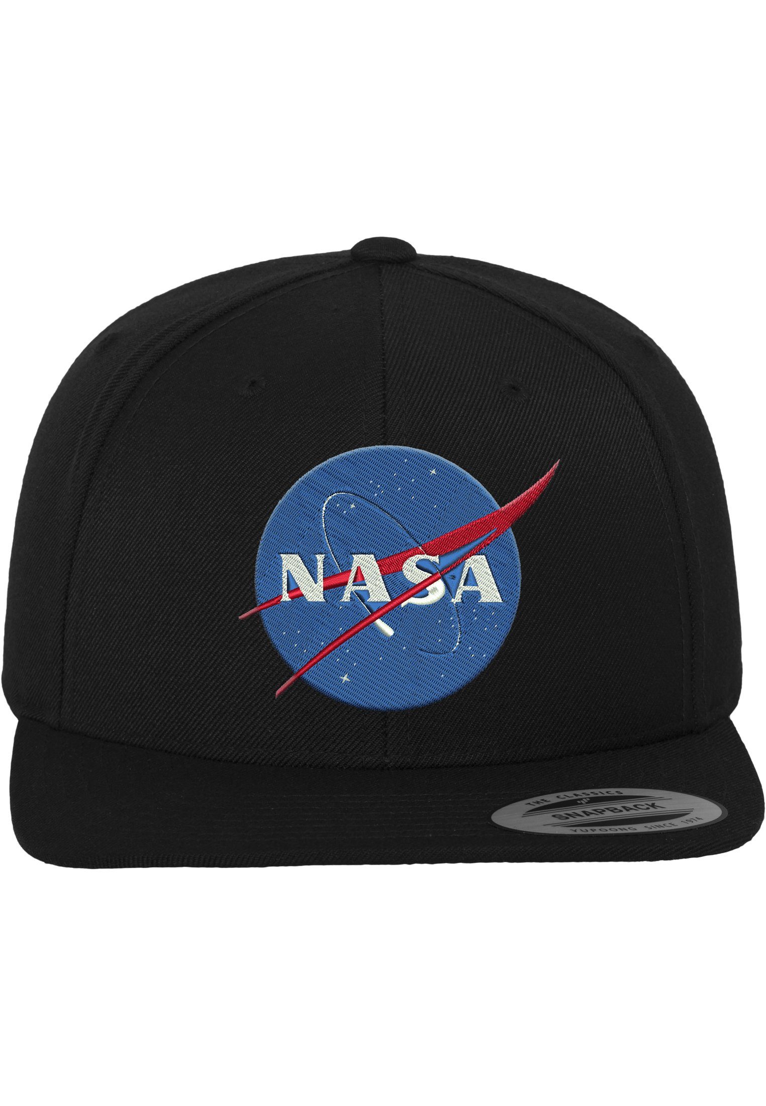 MisterTee Flex Cap Herren NASA Snapback MT534 black NASA Snapback