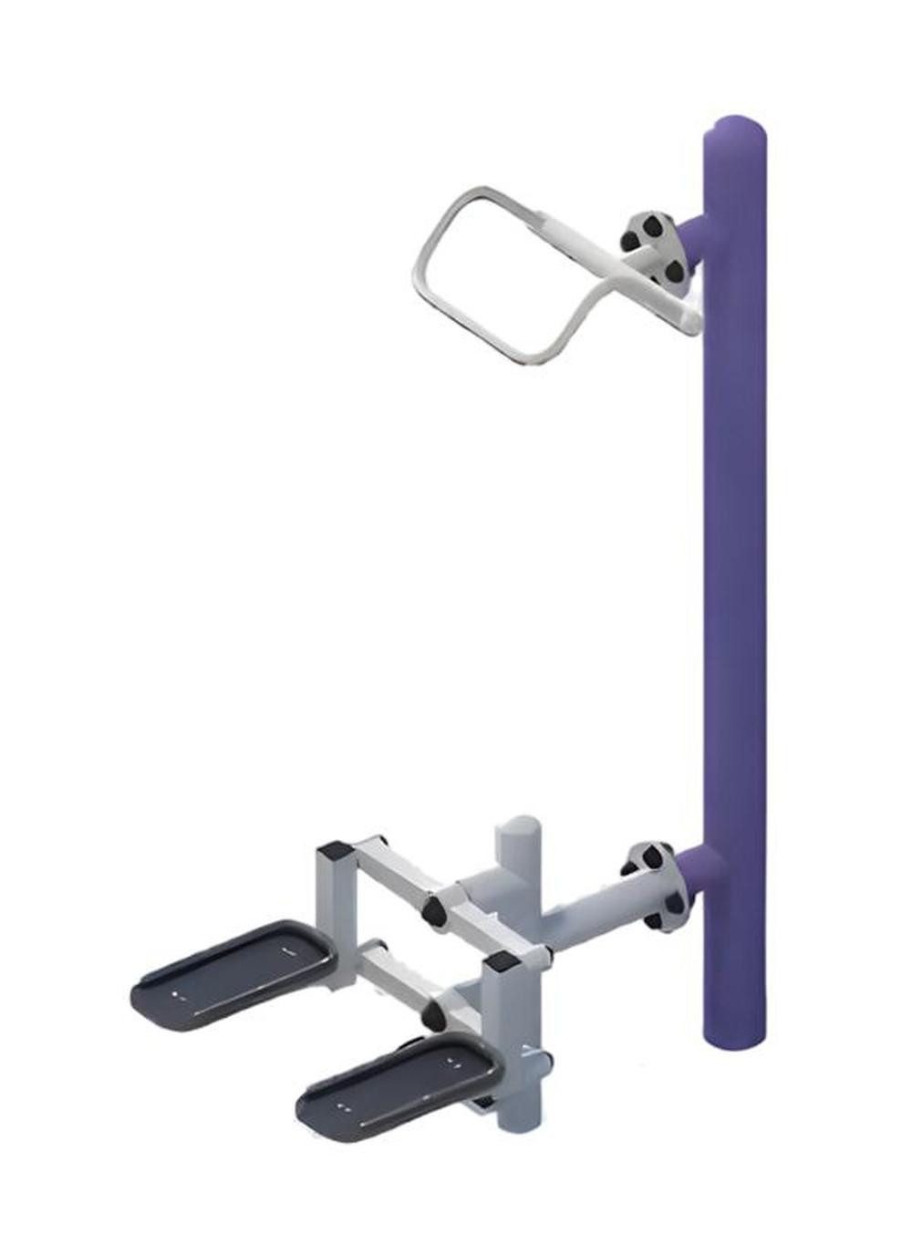JVmoebel Fußtrainer Balancierbalken mit Hüftpendel und Abduktorenmaschine (Straßensportgeräte), Made in Europa