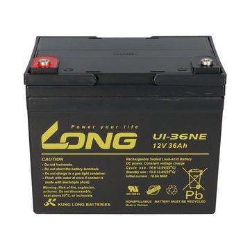 Kung Long E-Tropolis Bel Air Elektro-Roller Ersatz-Batterie Akku, 12V 36Ah Elektromobil-Akku