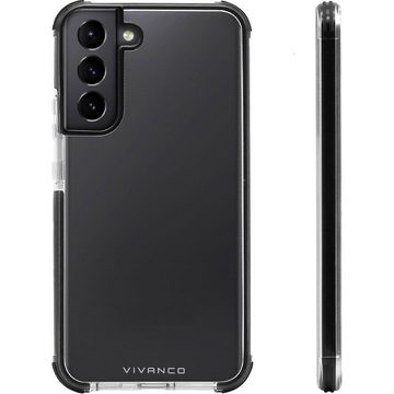 Vivanco Handyhülle Passend für Handy-Modell: Galaxy S22, Induktives Laden, Stoßfest
