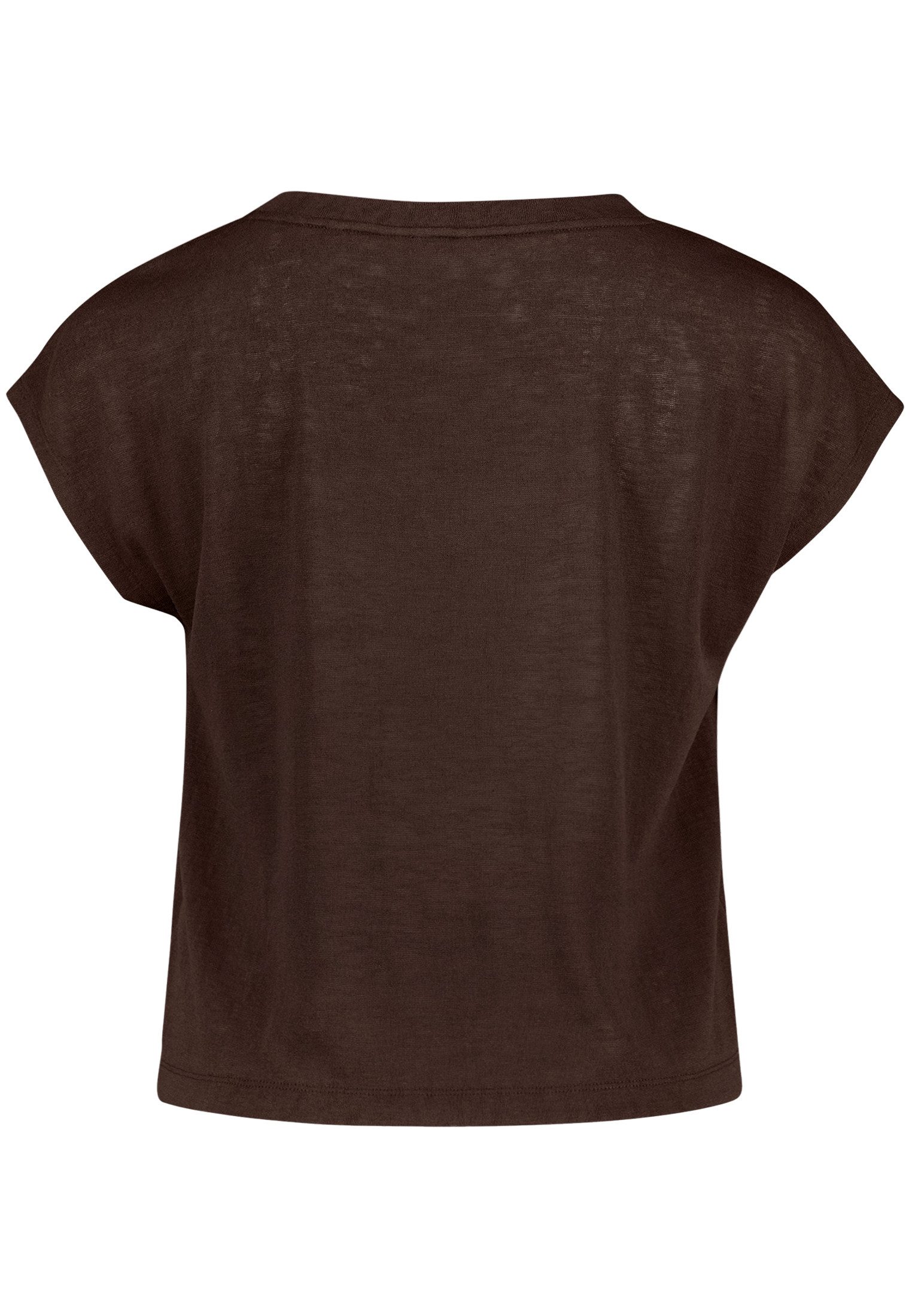 Zero T-Shirt Damen mit V-Ausschnitt (1-tlg) Material