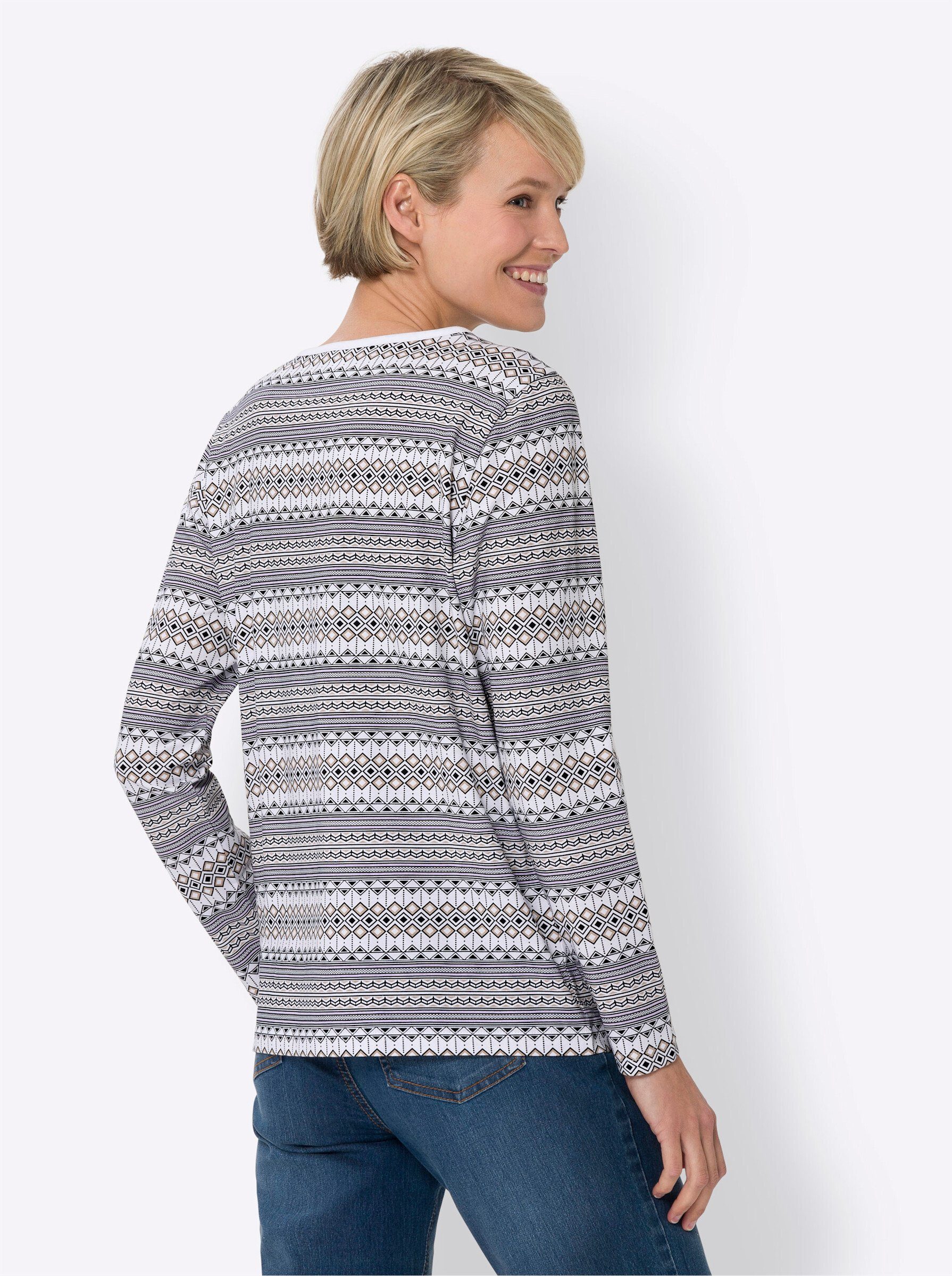 Sieh an! T-Shirt Rundhalsshirt . günstig online kaufen