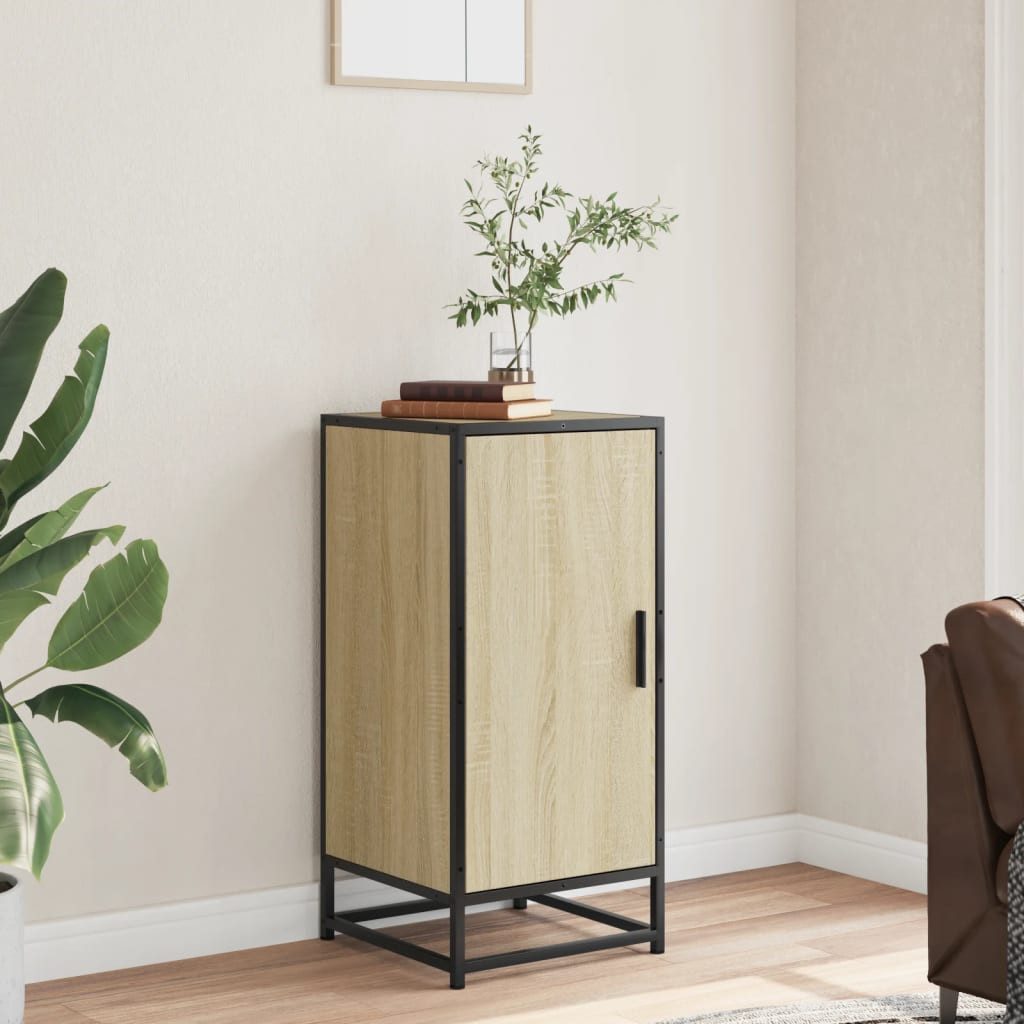 vidaXL Sideboard Sideboard Sonoma-Eiche 35,5x35x76 cm günstig online kaufen
