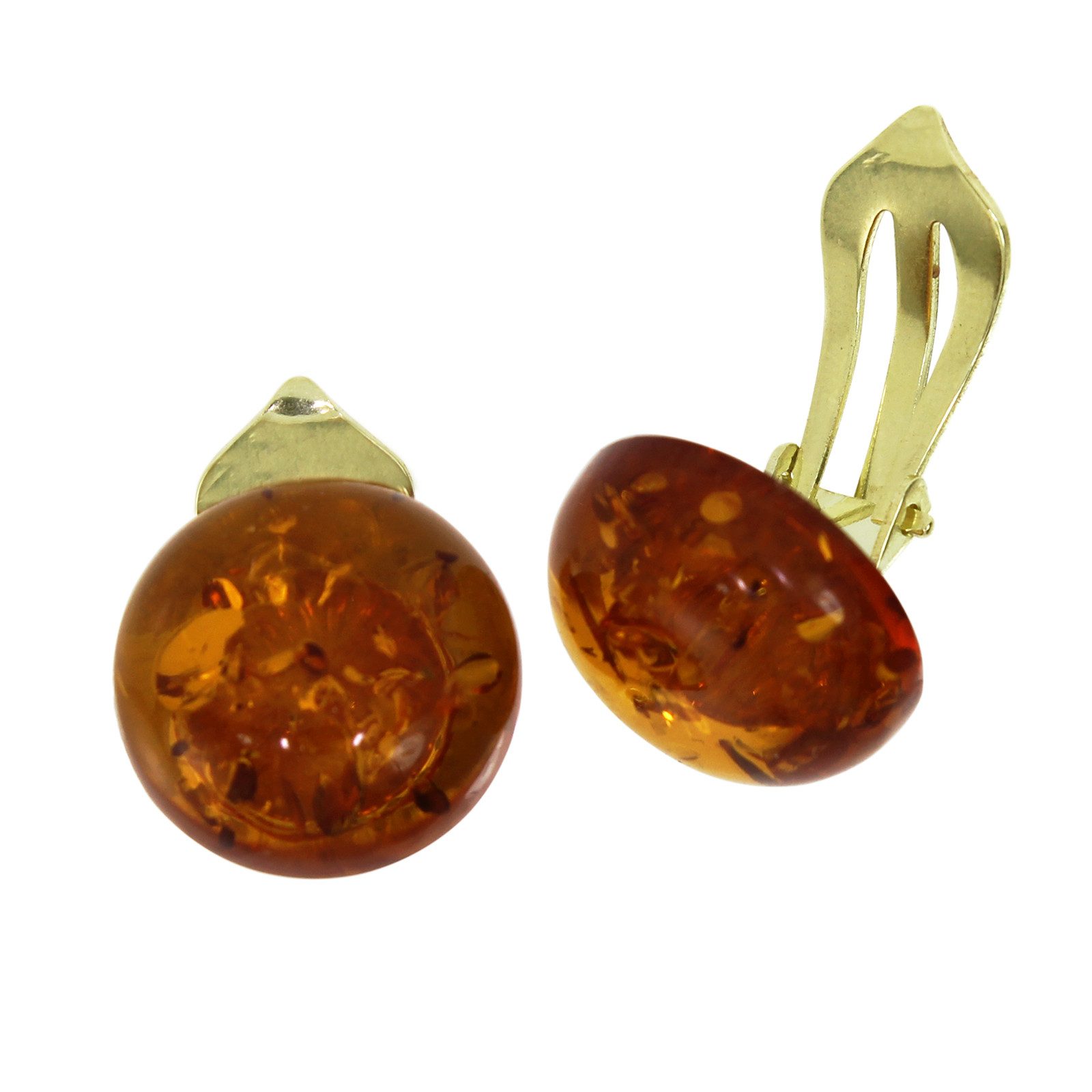 Paar Ohrclips Ostsee-Schmuck Ohrclip Klassisch 16 mm Ohrclip Klassisch 16 mm