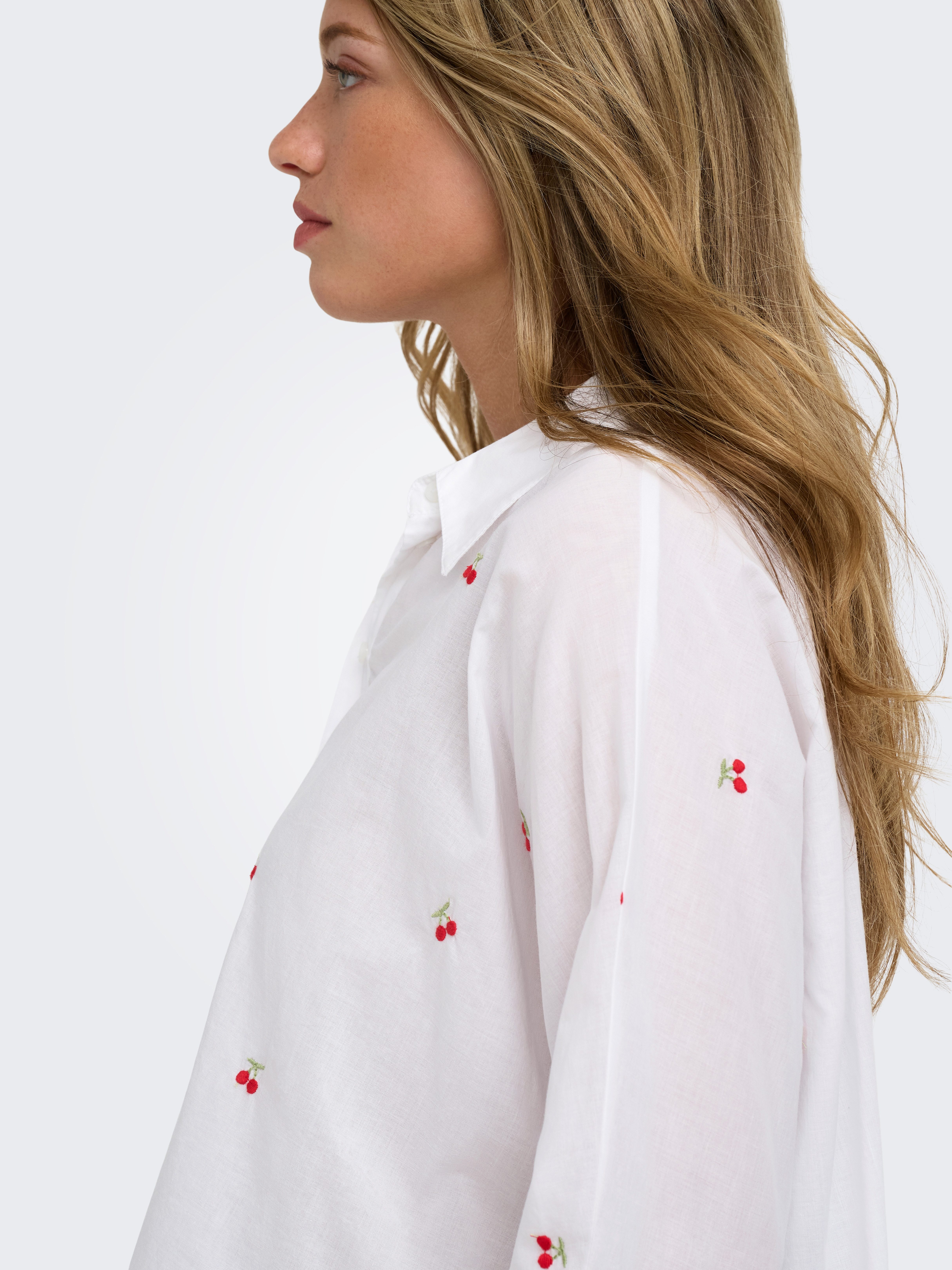 ONLY Hemdbluse ONLNEW LINA GRACE LS EMB SHIRT NOOS WVN