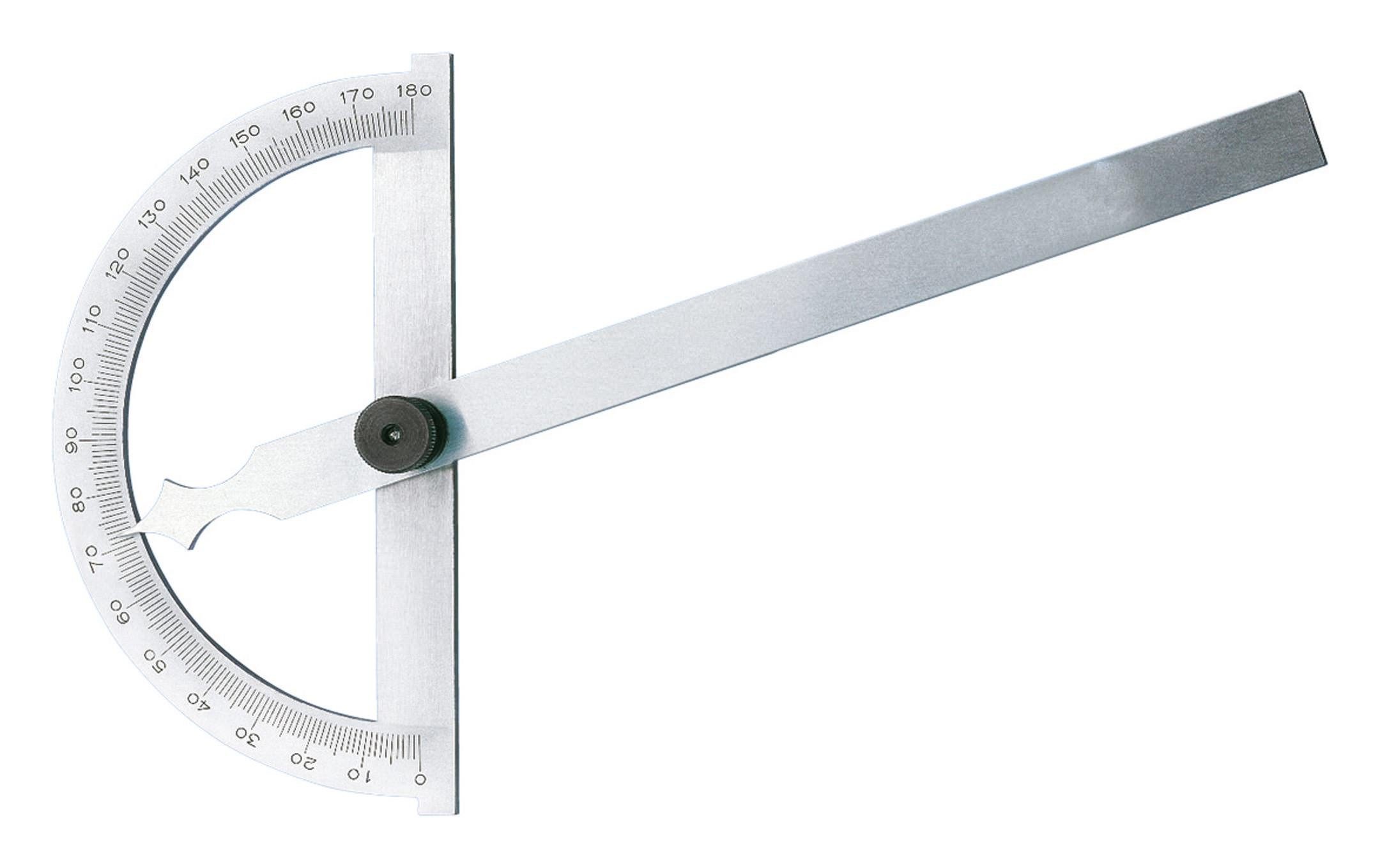 fortis Winkelmesser, Gradmesser mit Feststeller 150/200 mm